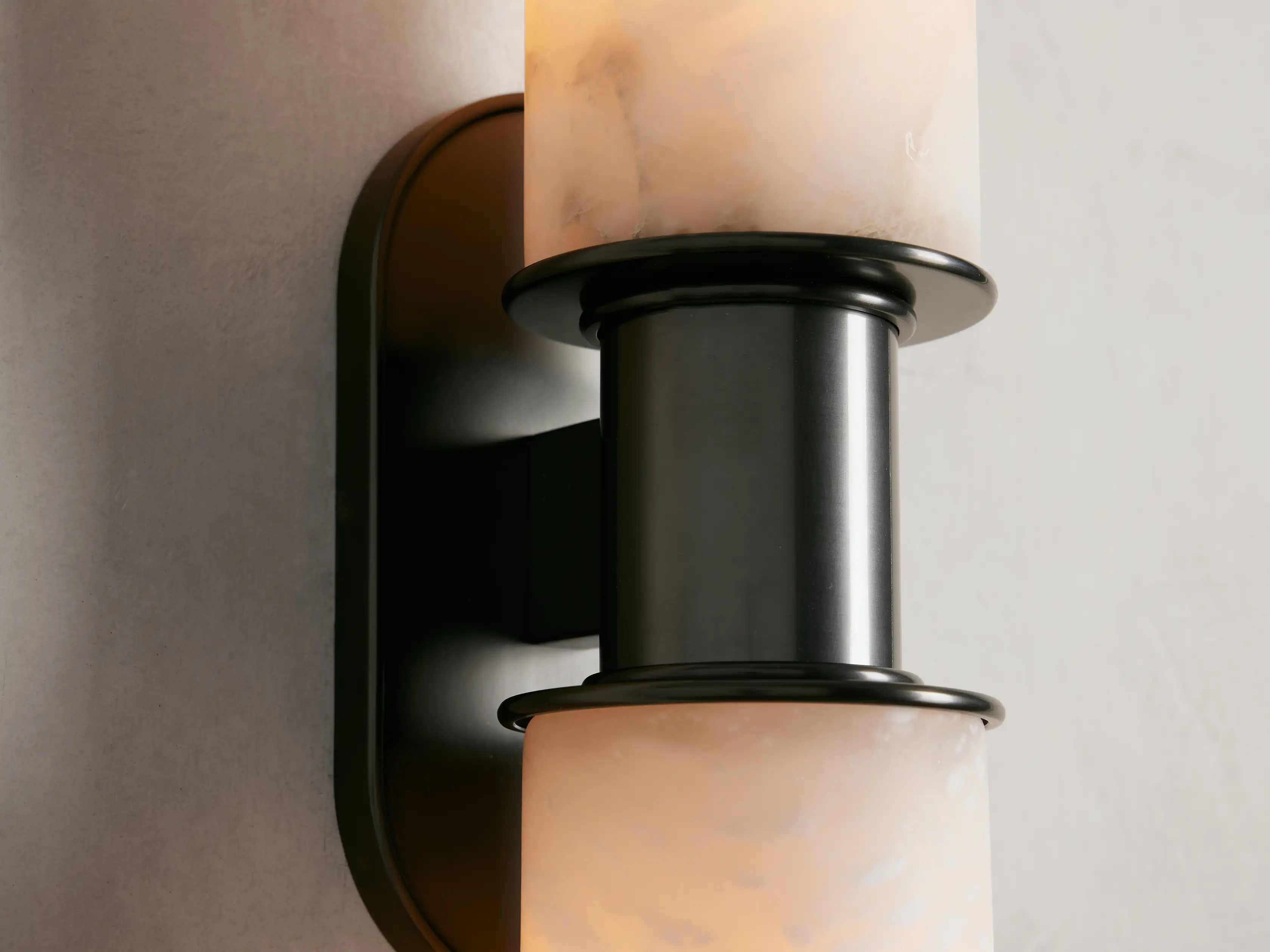 Harlin Double Sconce in Alabaster - Image 7