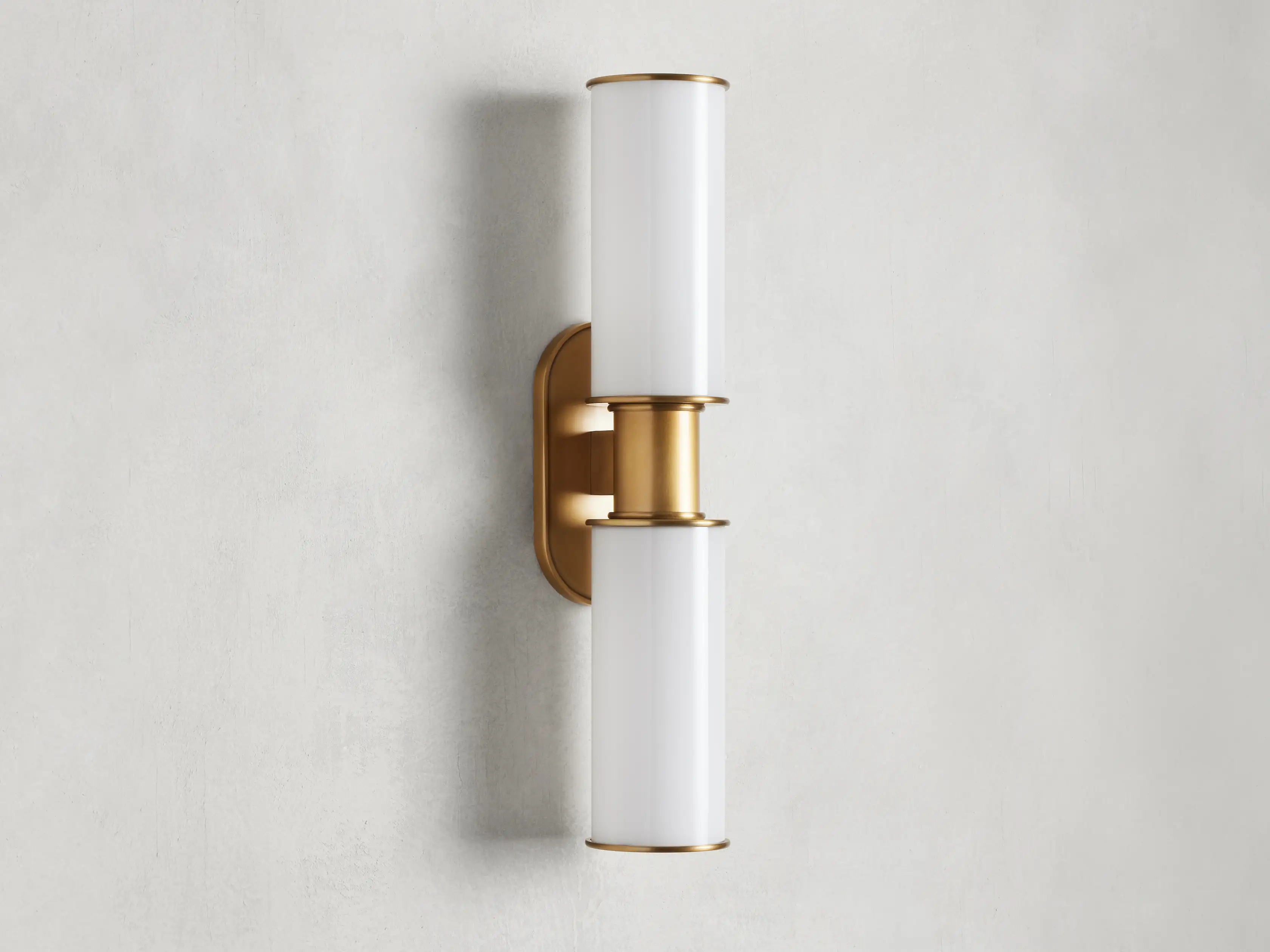 Harrlin Double Sconce in Milk - Image 3