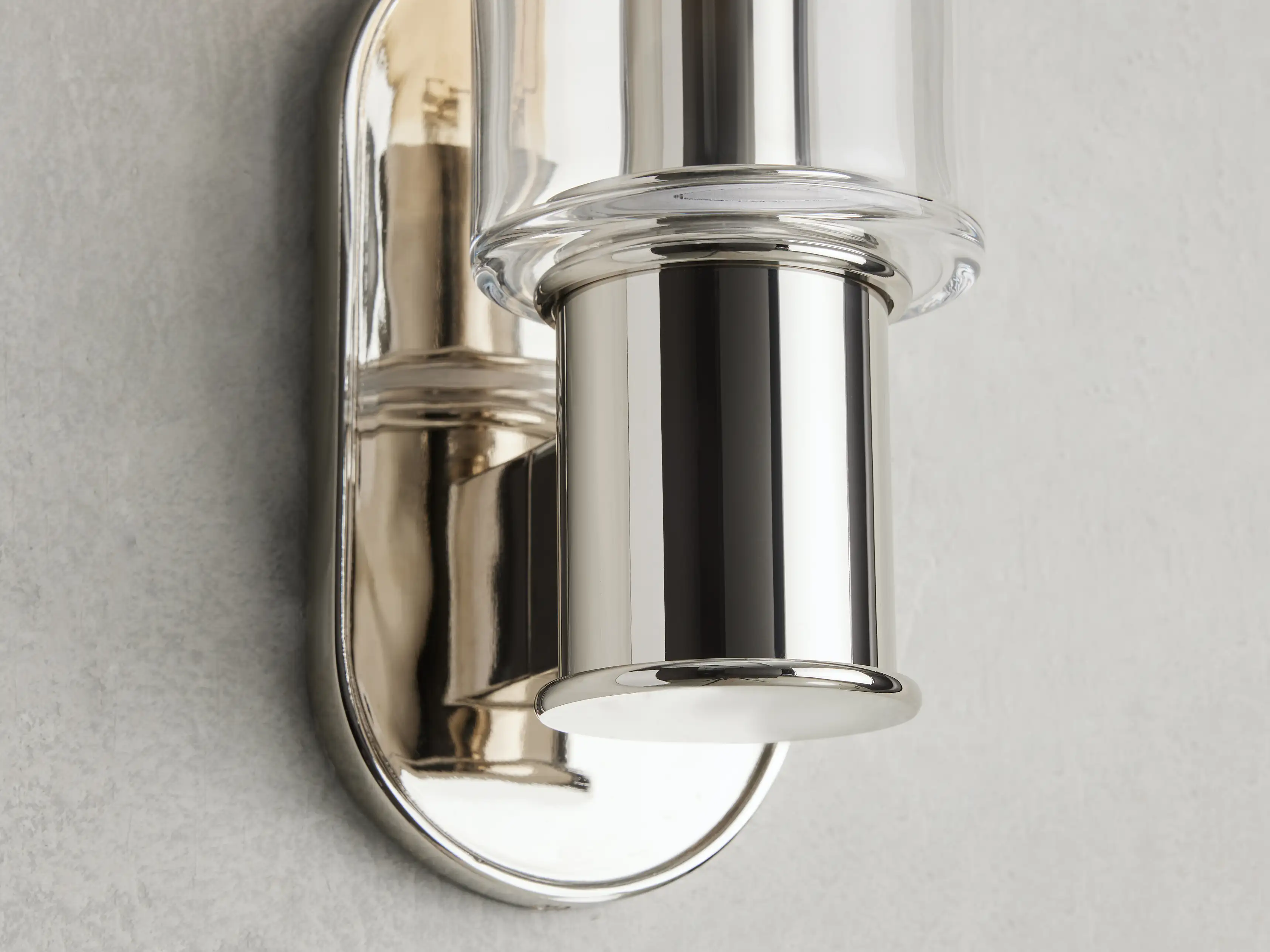 Harrlin Sconce in Clear Nickel - Image 3