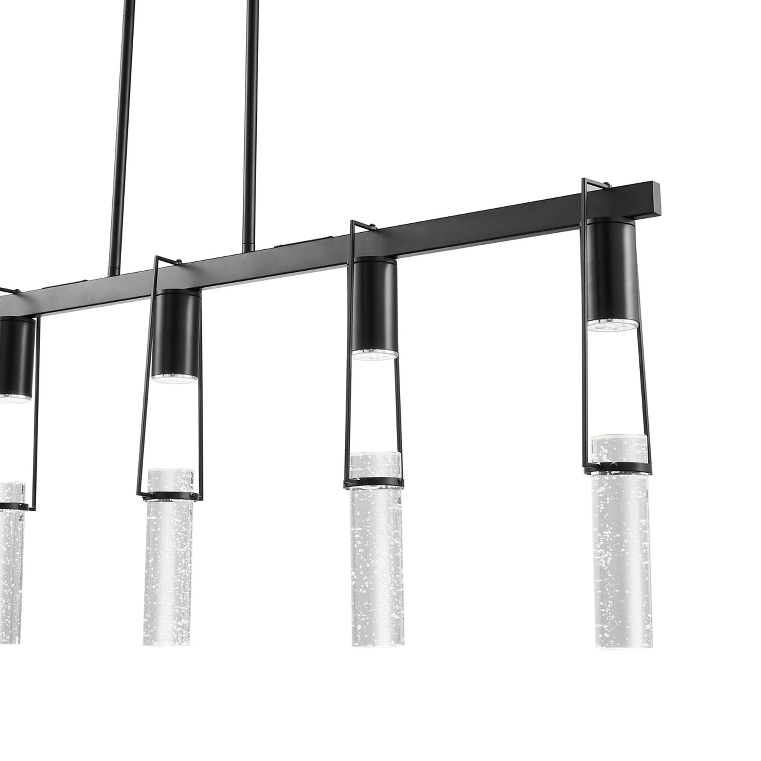 Harmony 5 Light Chandelier // Matte Black - Image 3