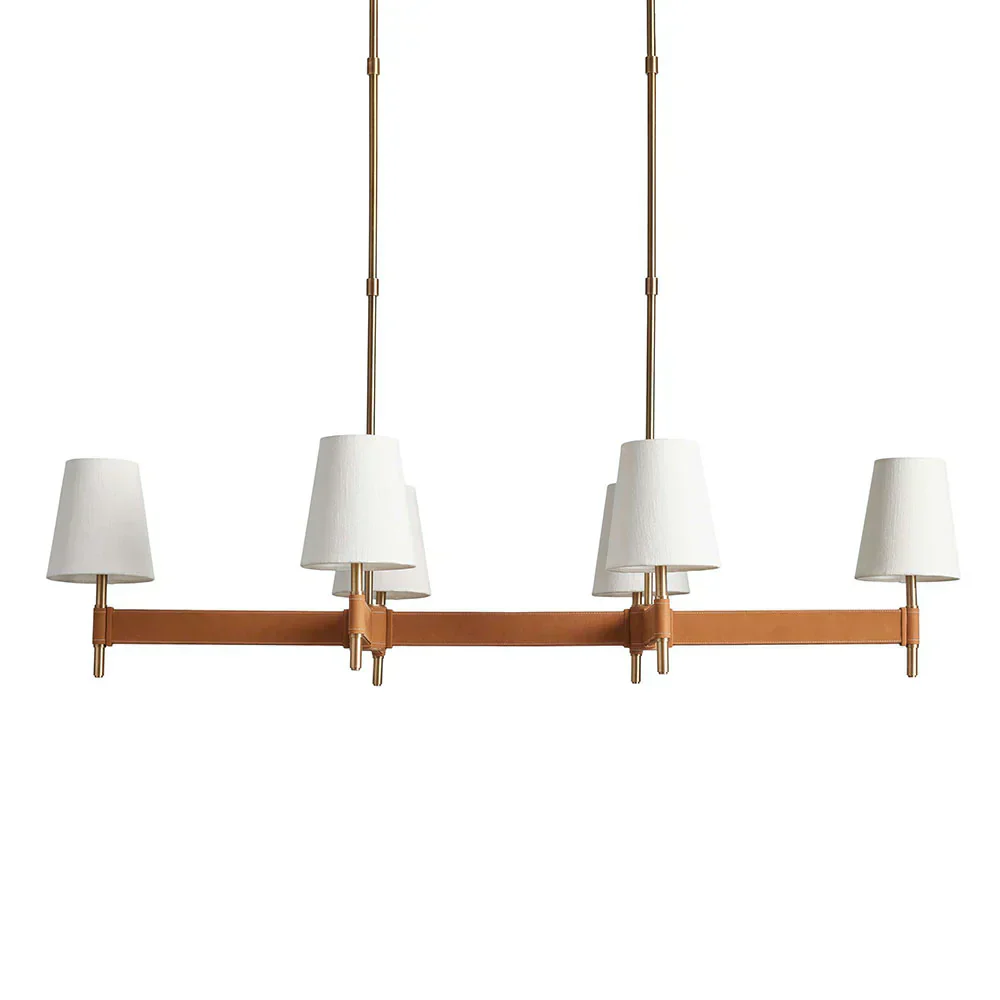 Hastings Midcentury Modern Linear Chandelier - Image 10