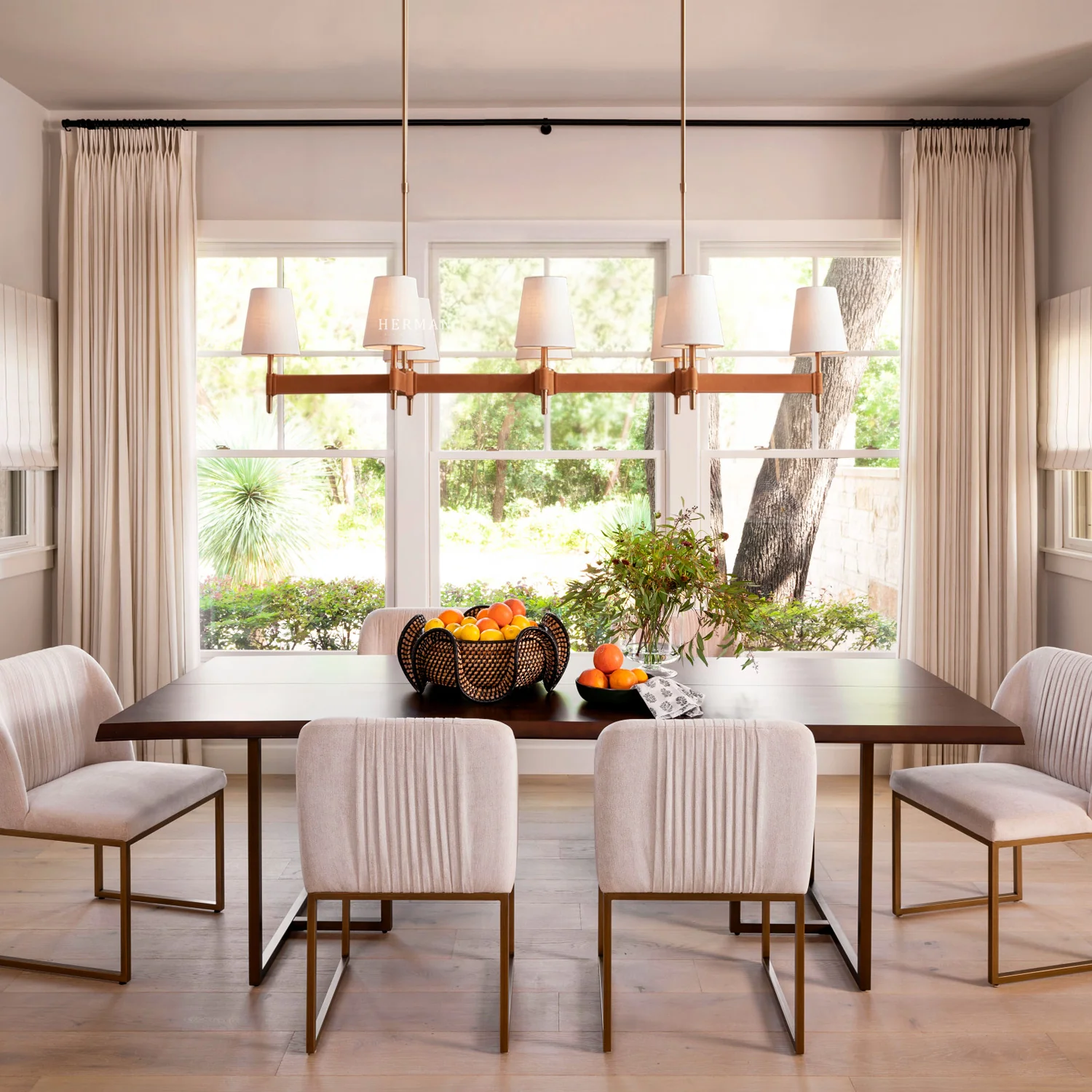 Hastings Midcentury Modern Linear Chandelier - Image 3