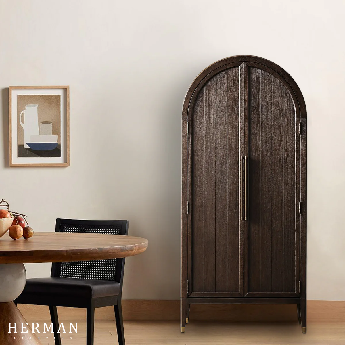 Hattie Accent Cabinet in Oak 36"W 46"W - Image 5
