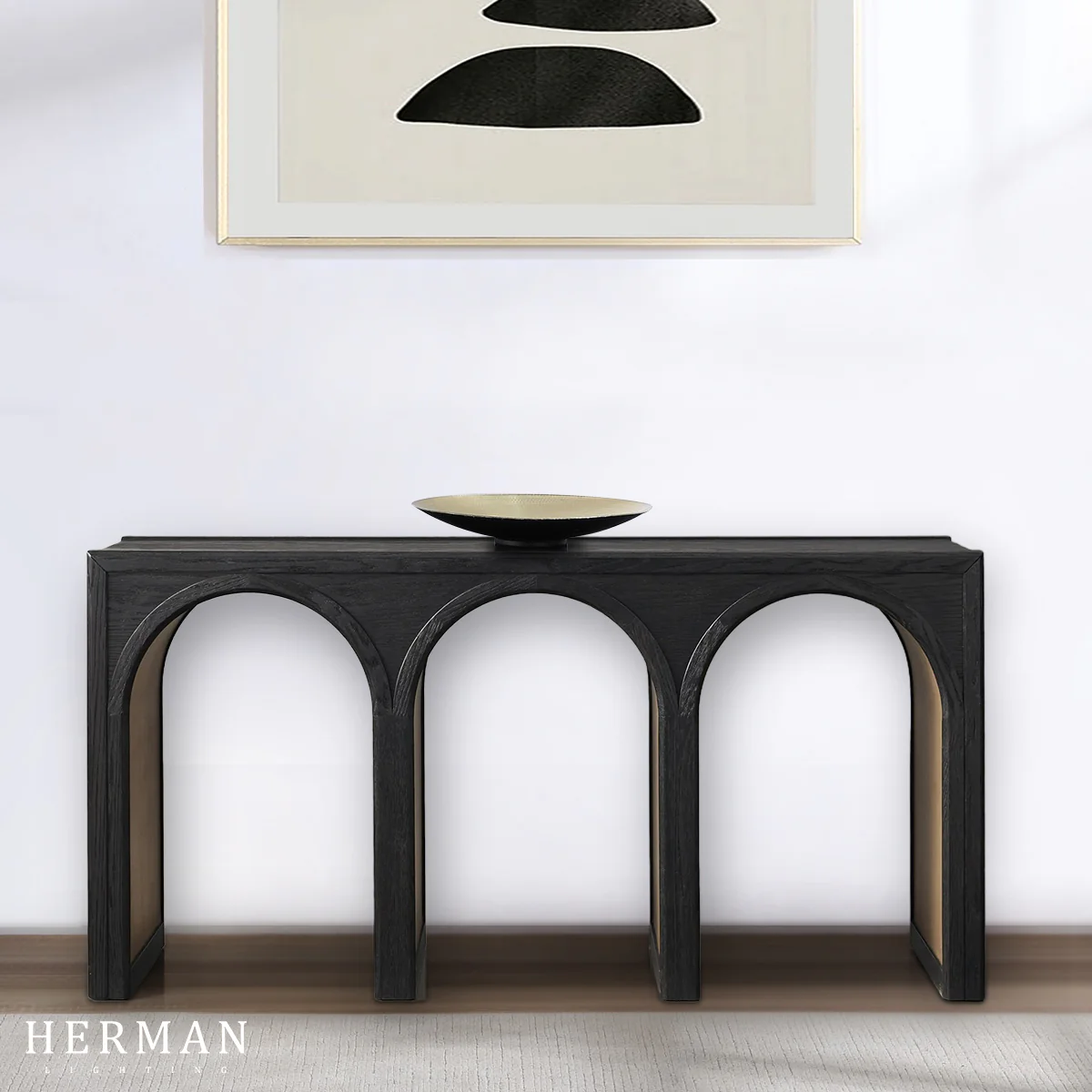 Hattie Console in Oak 60"W - Image 2