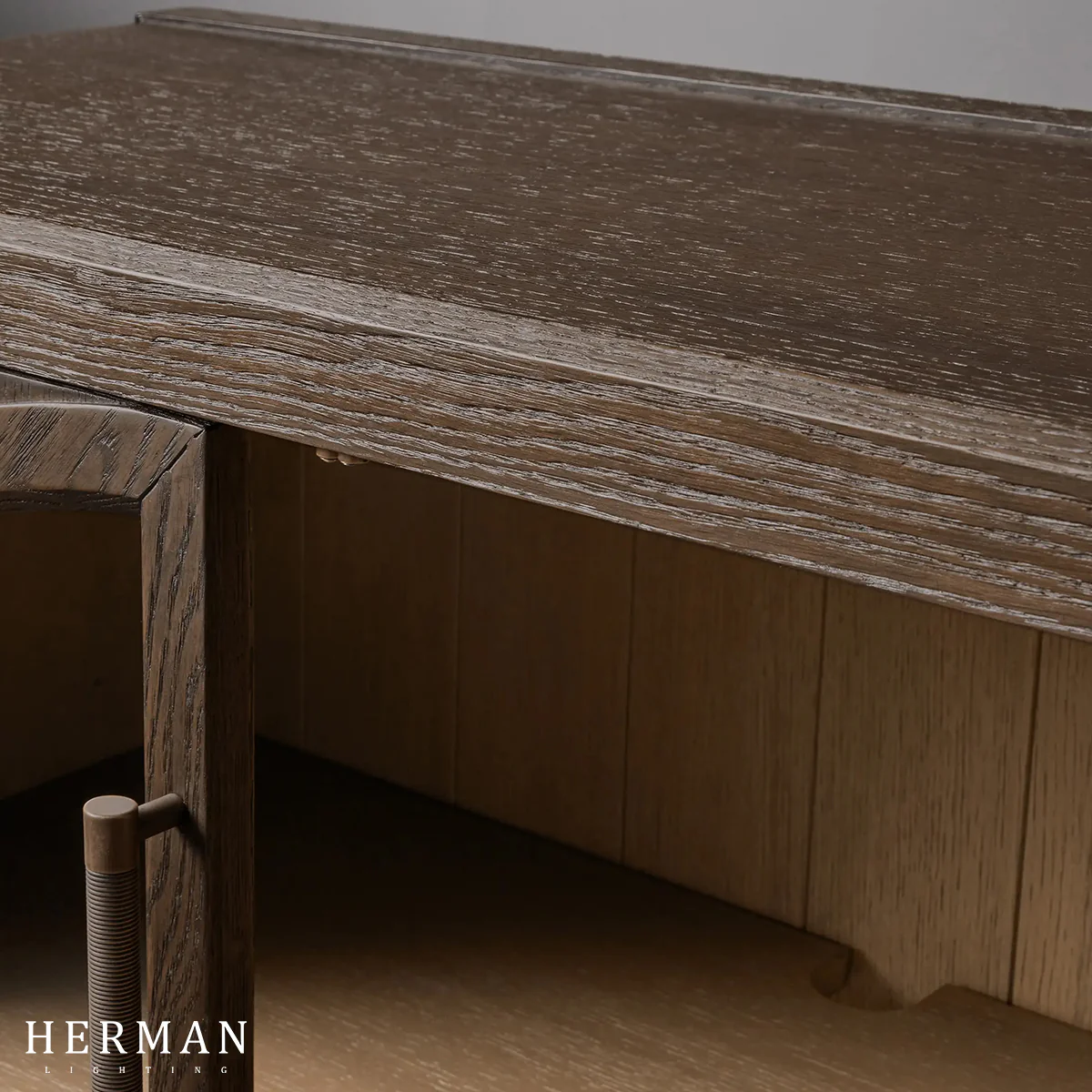Hattie Hall Chest in Oak 36"W - Image 10