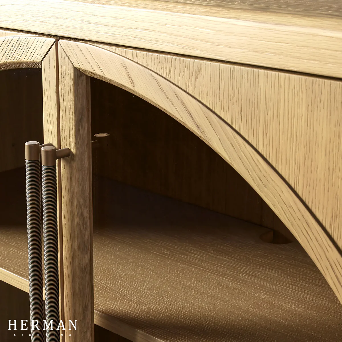 Hattie Hall Chest in Oak 36"W - Image 8