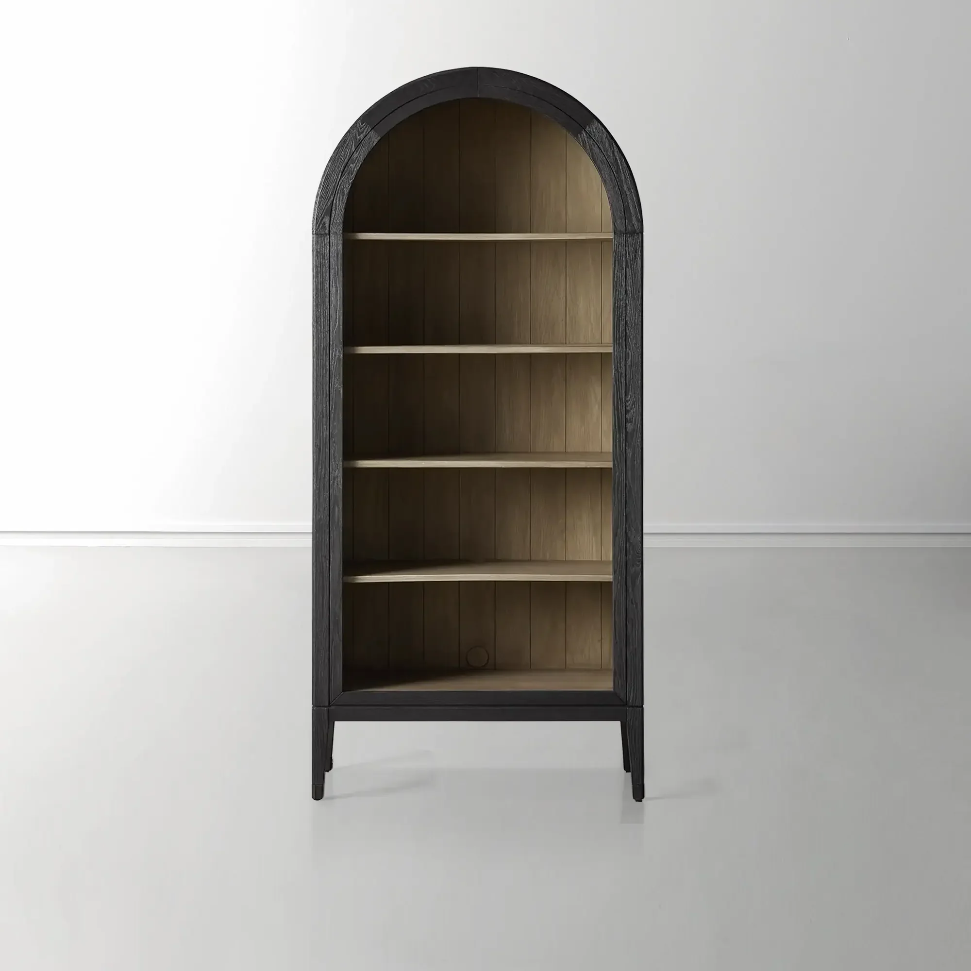 Hattie Open Bookcase in Oak 36"W 46"W - Image 34