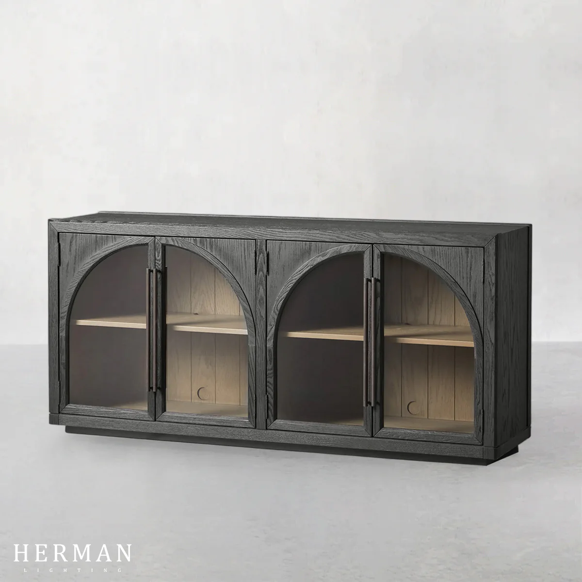 Hattie Sideboard in Oak 70"W 90"W - Image 3