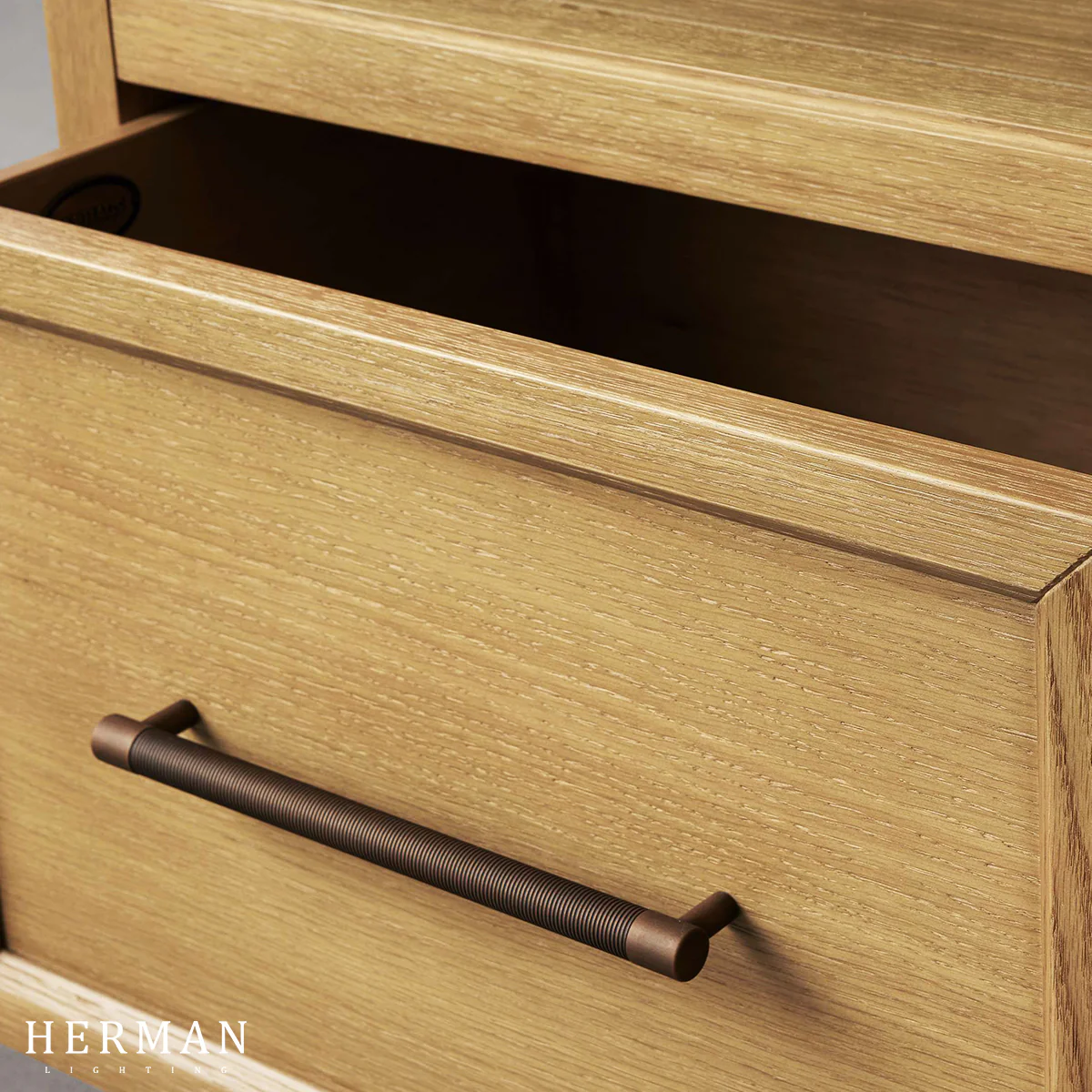 Hattie Single Entryway Cabinet in Oak 25"W - Image 6