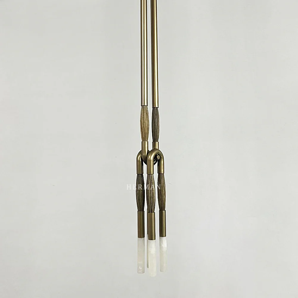 Heritage Horsehair 4-Light Pendant - Image 26