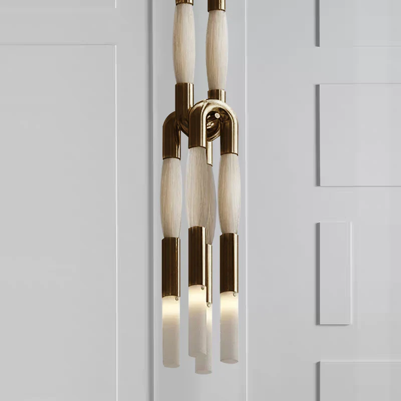 Heritage Horsehair 4-Light Pendant - Image 27