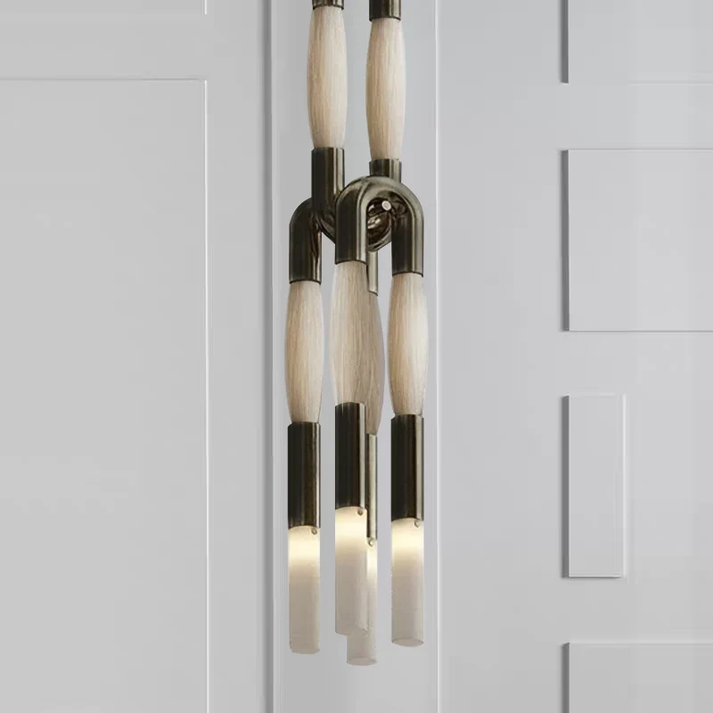 Heritage Horsehair 4-Light Pendant - Image 28