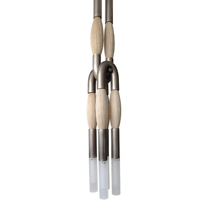Heritage Horsehair 4-Light Pendant - Image 3