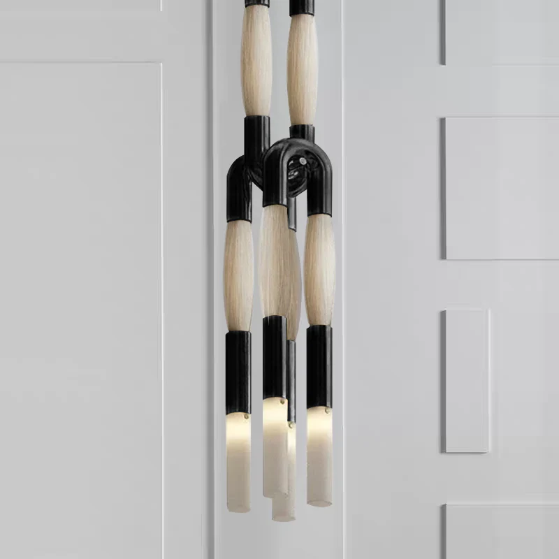 Heritage Horsehair 4-Light Pendant - Image 31