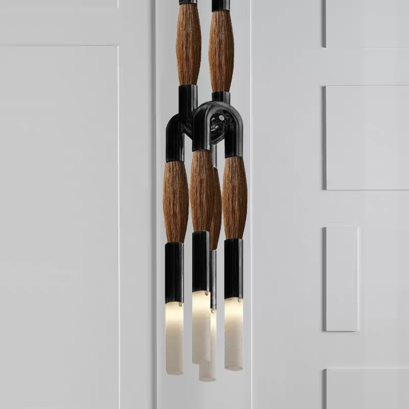 Heritage Horsehair 4-Light Pendant - Image 33