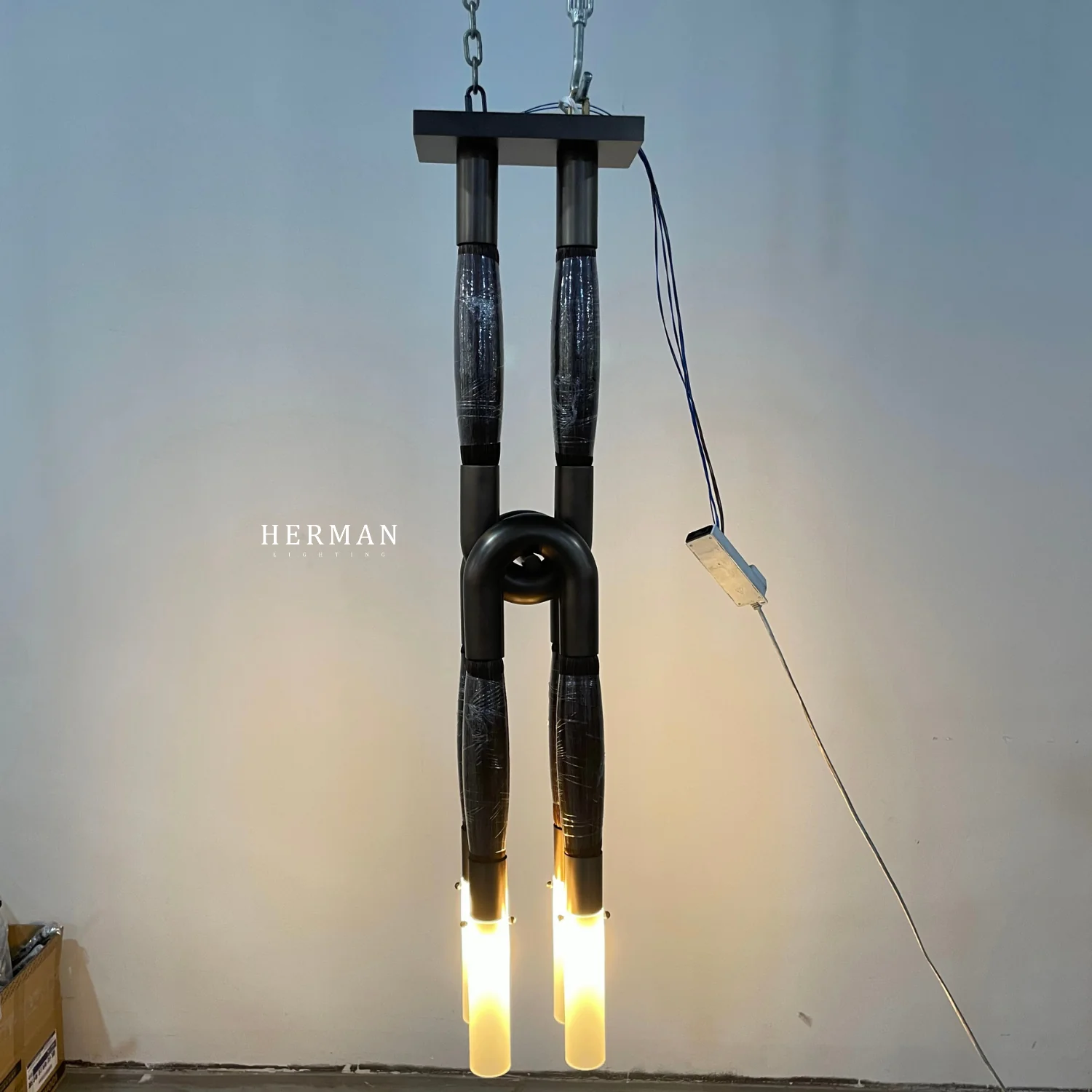 Heritage Horsehair 4-Light Pendant - Image 36