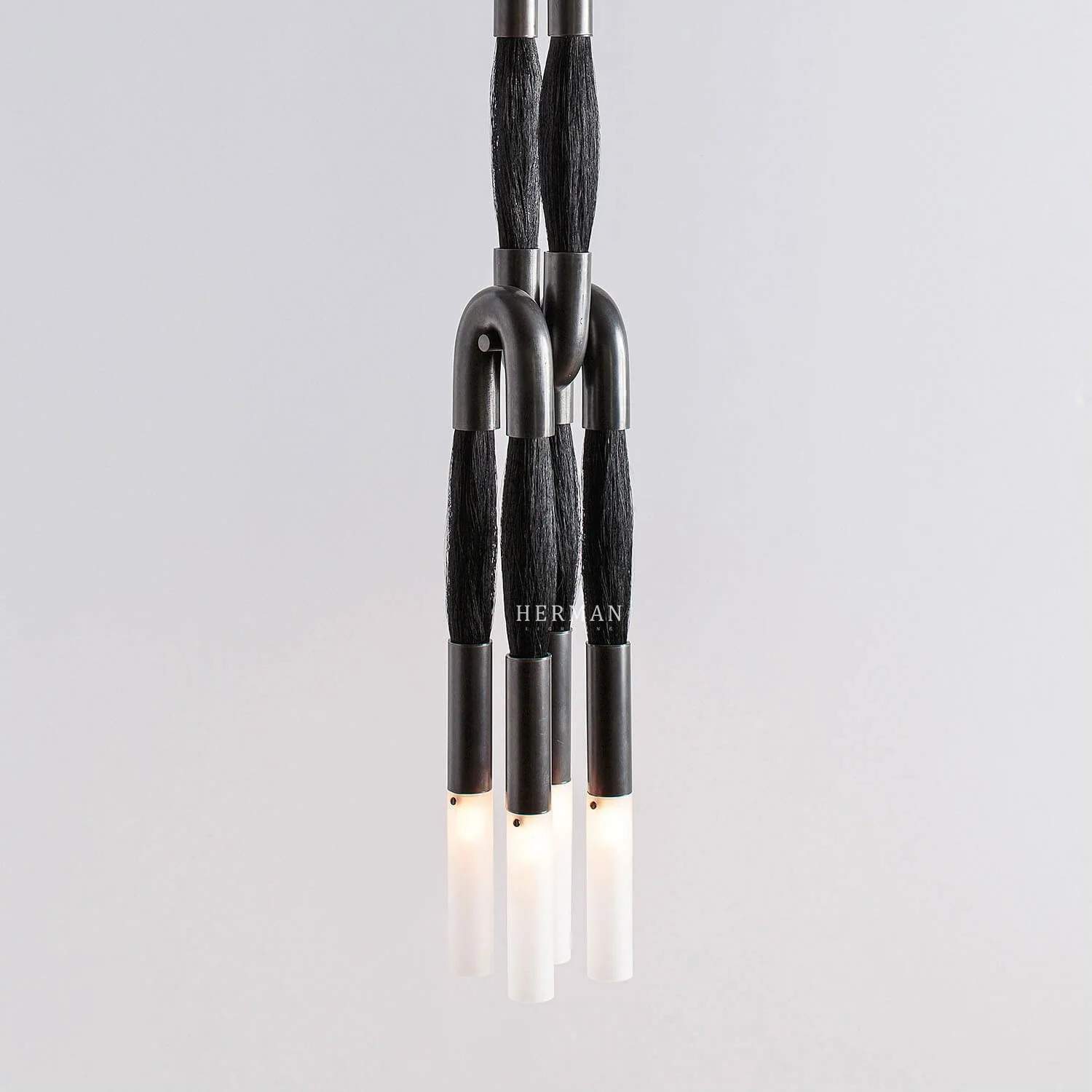 Heritage Horsehair 4-Light Pendant - Image 51