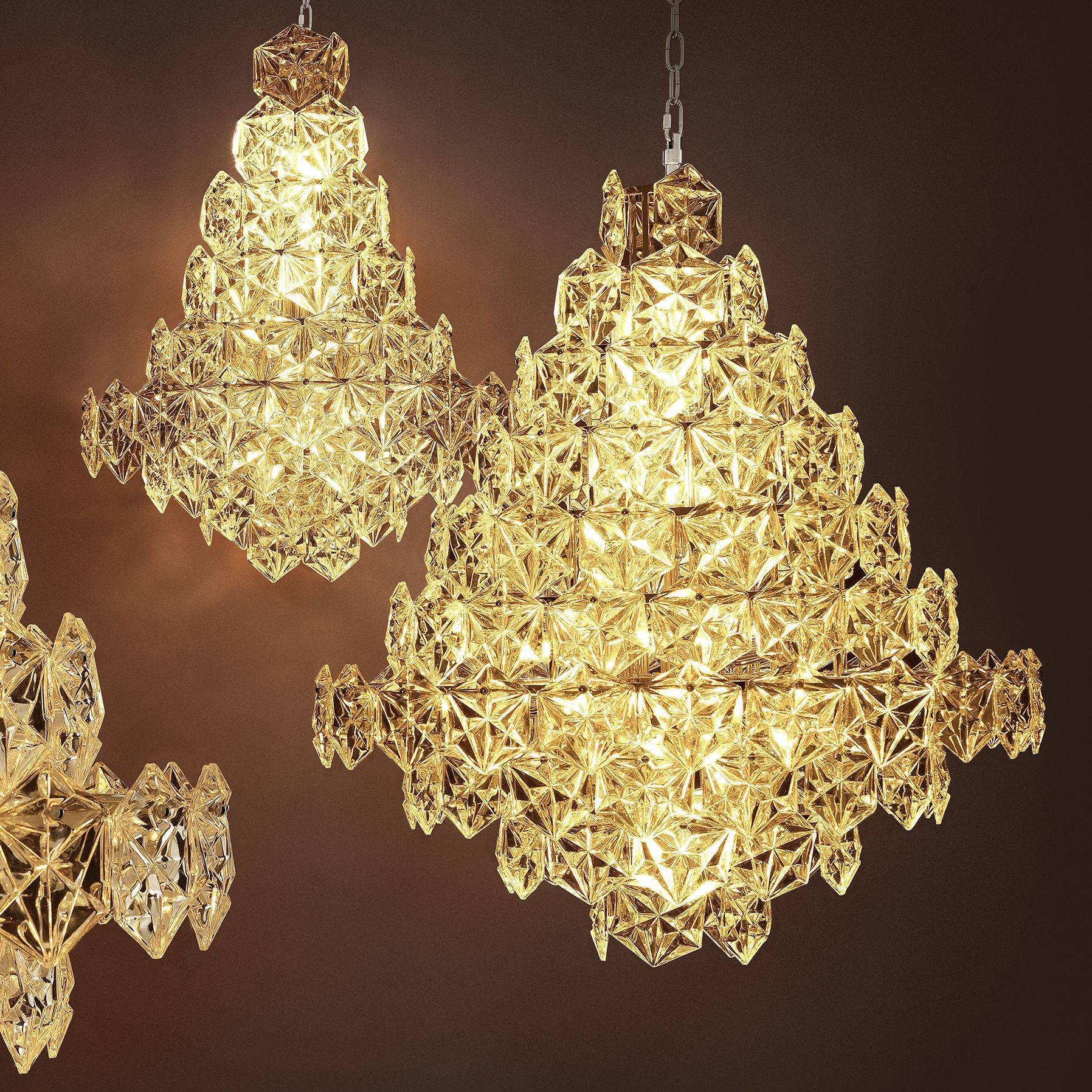 Hermitage S Modern Chandelier - [Nickel] - Image 3