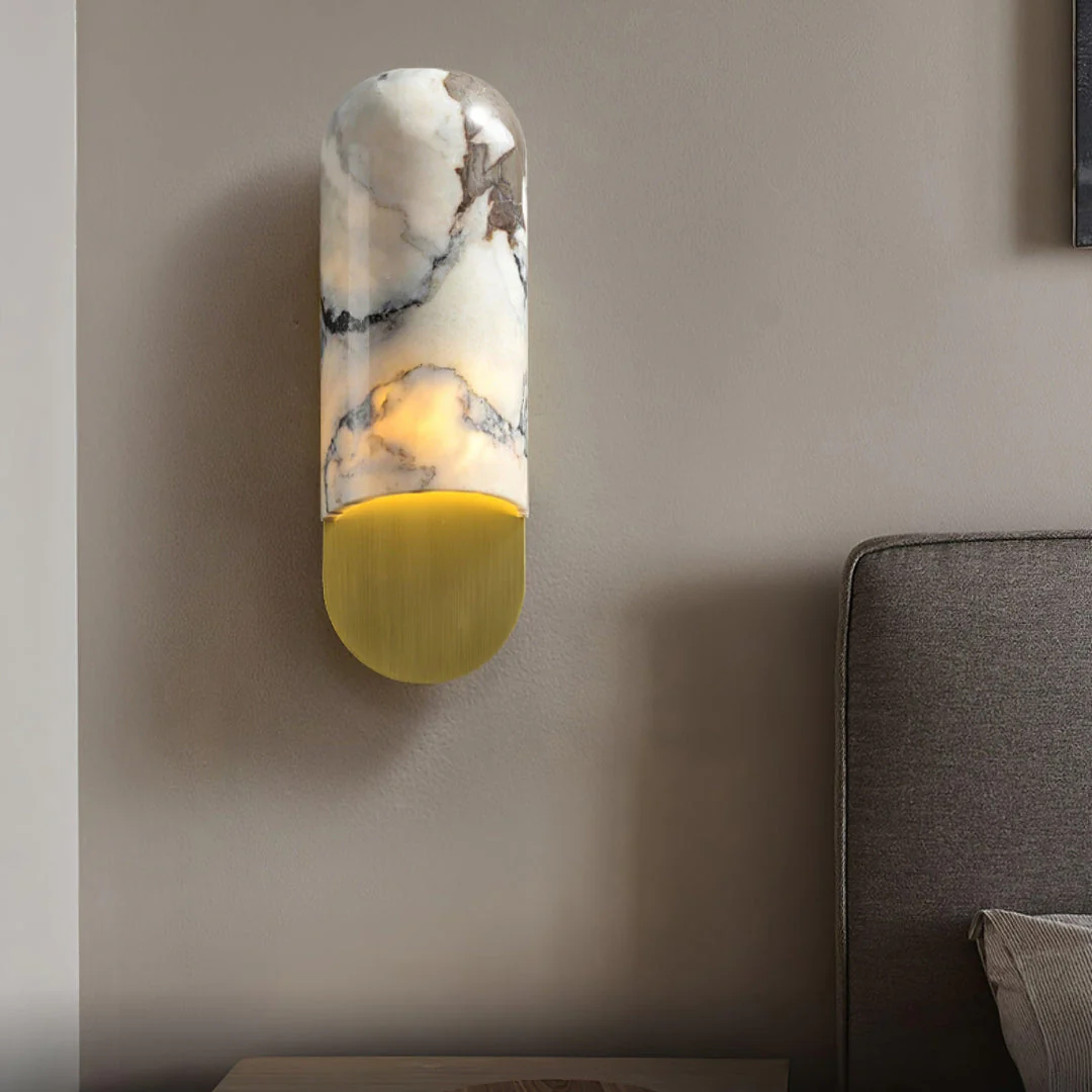Hl Alabaster Wall Sconce - Image 10