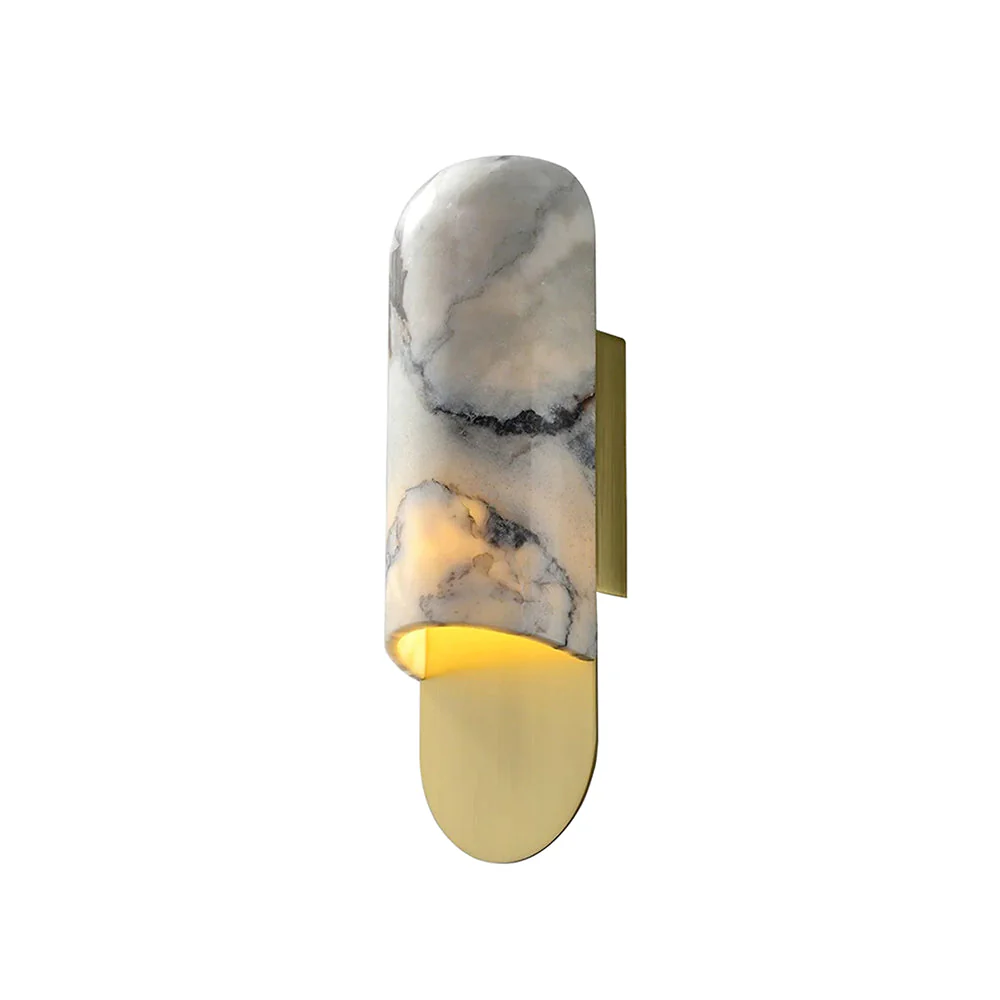 Hl Alabaster Wall Sconce - Image 2