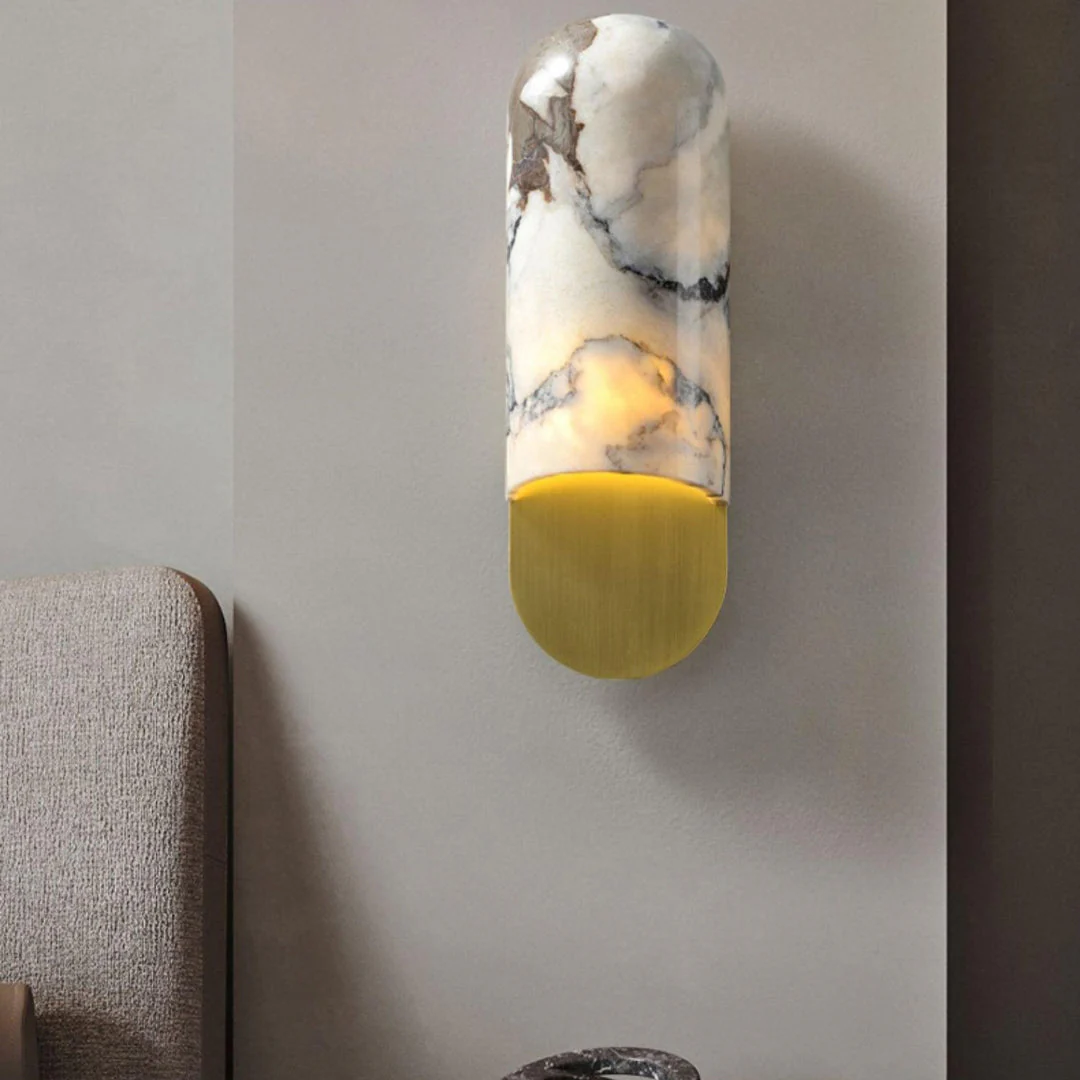 Hl Alabaster Wall Sconce - Image 8