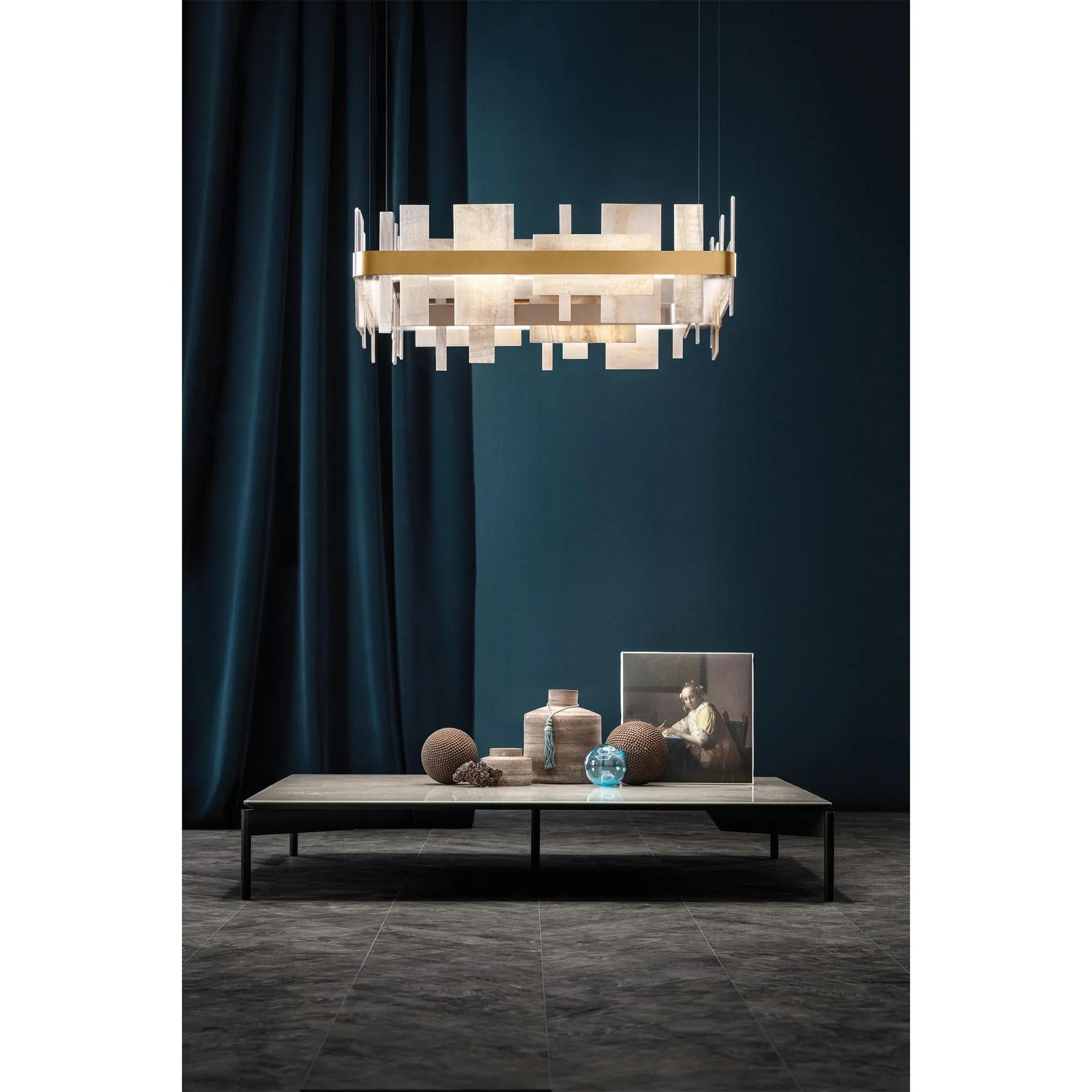 Honice LED Alabaster Chandelier - Image 12