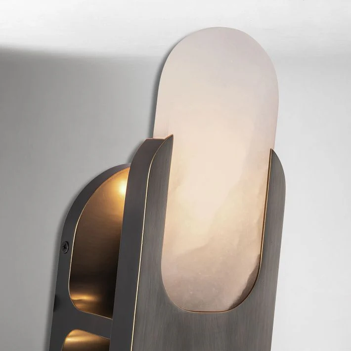 Hopkins Alabaster Sconce 9"–17" - Image 11