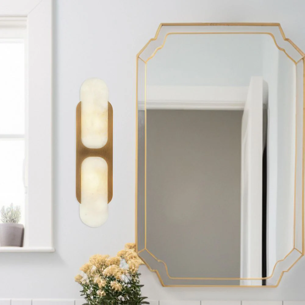 Hopkins Alabaster Sconce 9"–17" - Image 16