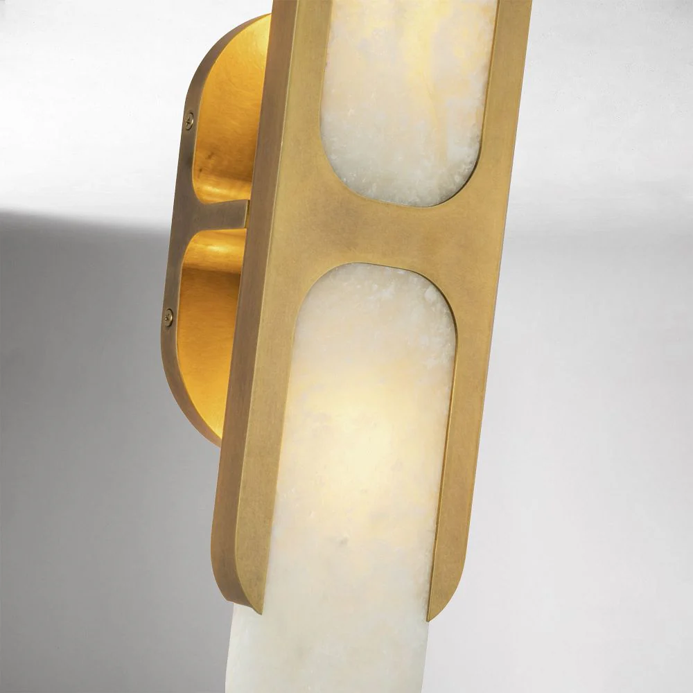 Hopkins Alabaster Sconce 9"–17" - Image 19