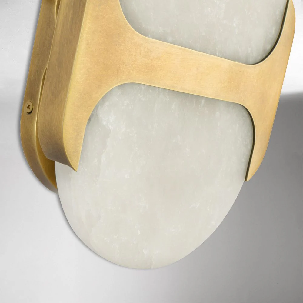 Hopkins Alabaster Sconce 9"–17" - Image 20