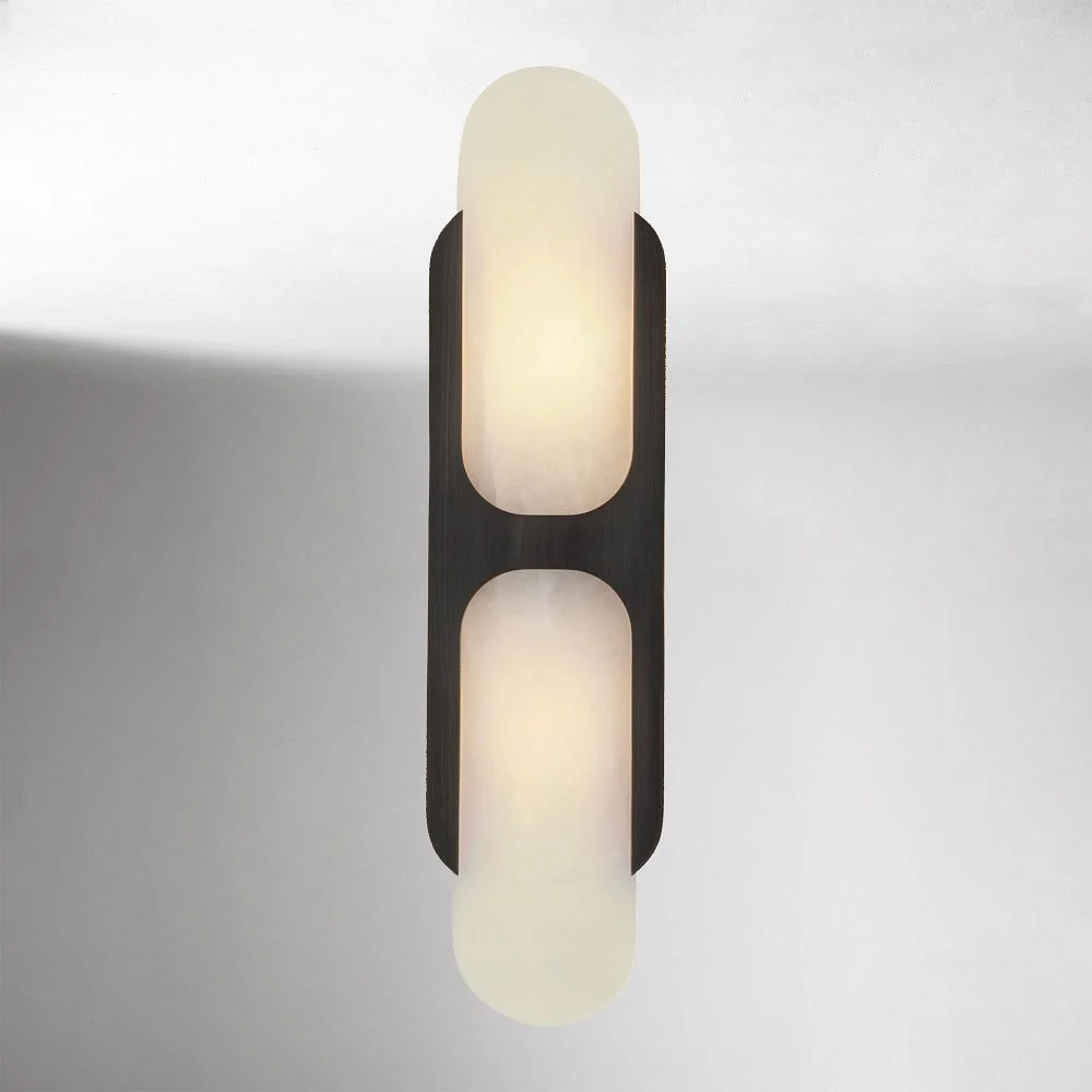 Hopkins Alabaster Sconce 9"–17" - Image 22