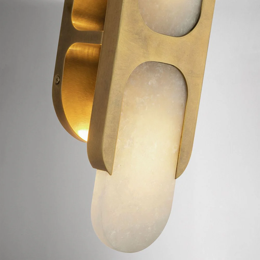 Hopkins Alabaster Sconce 9"–17" - Image 27