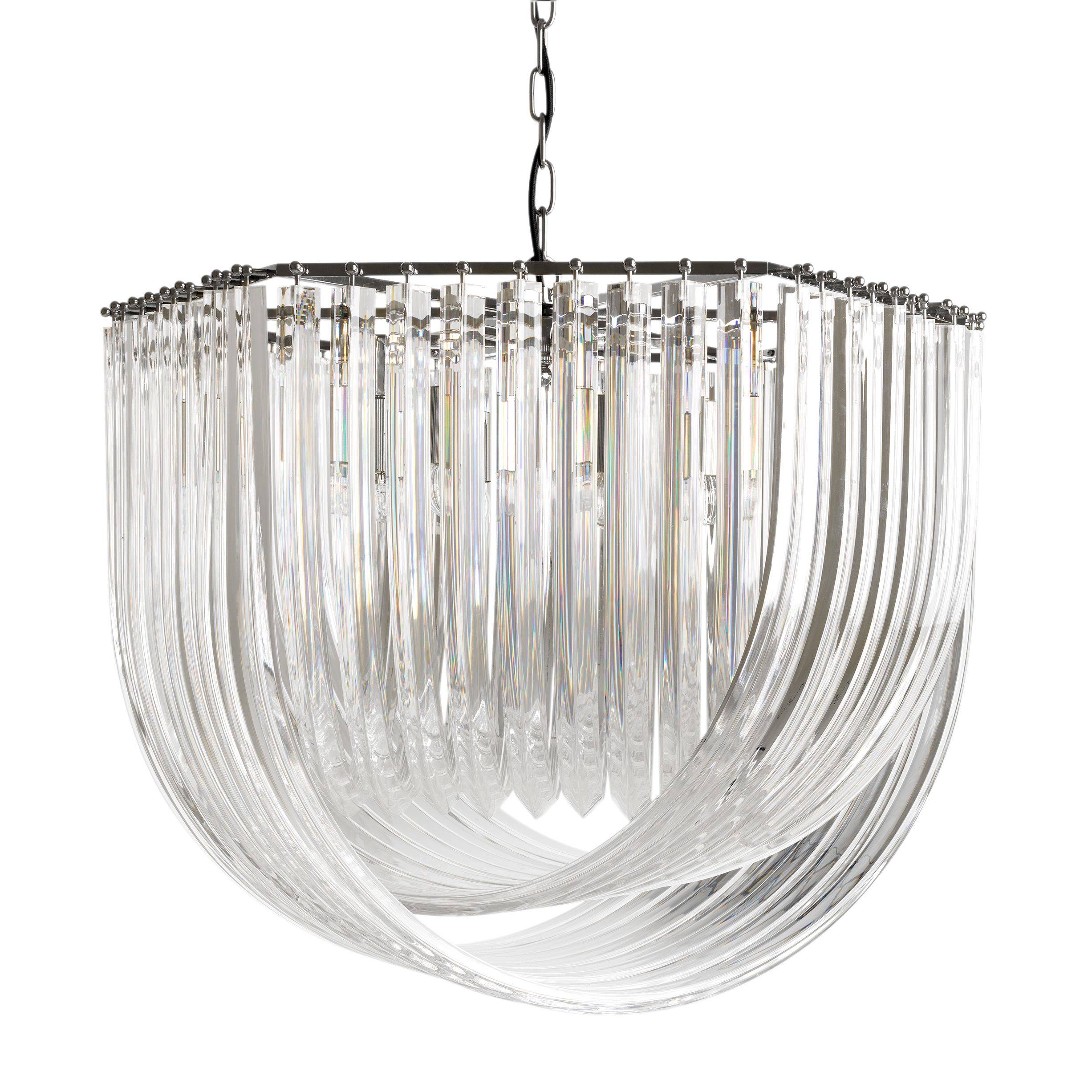 Hyères Modern Chandelier - [Nickel] - Image 2