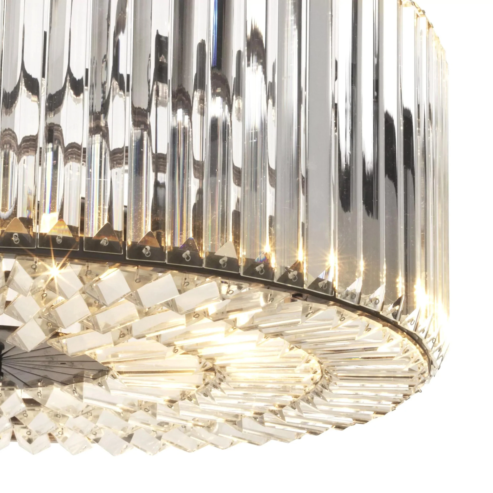 Infinity Double Modern Chandeliers (Bronze/Nickel Finish) - Image 5