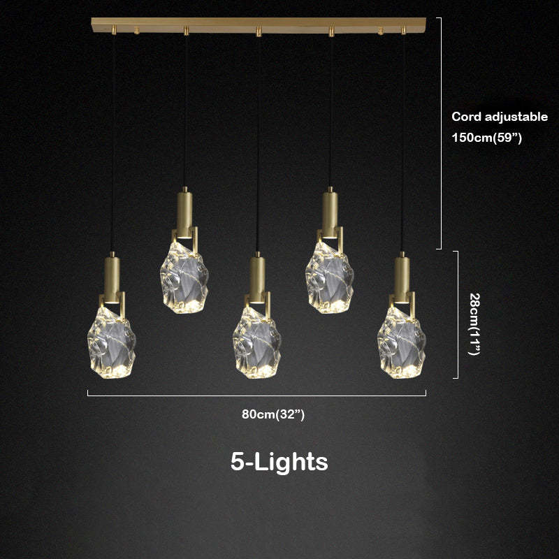 Irregular crystal pendant 6 styles - Image 12
