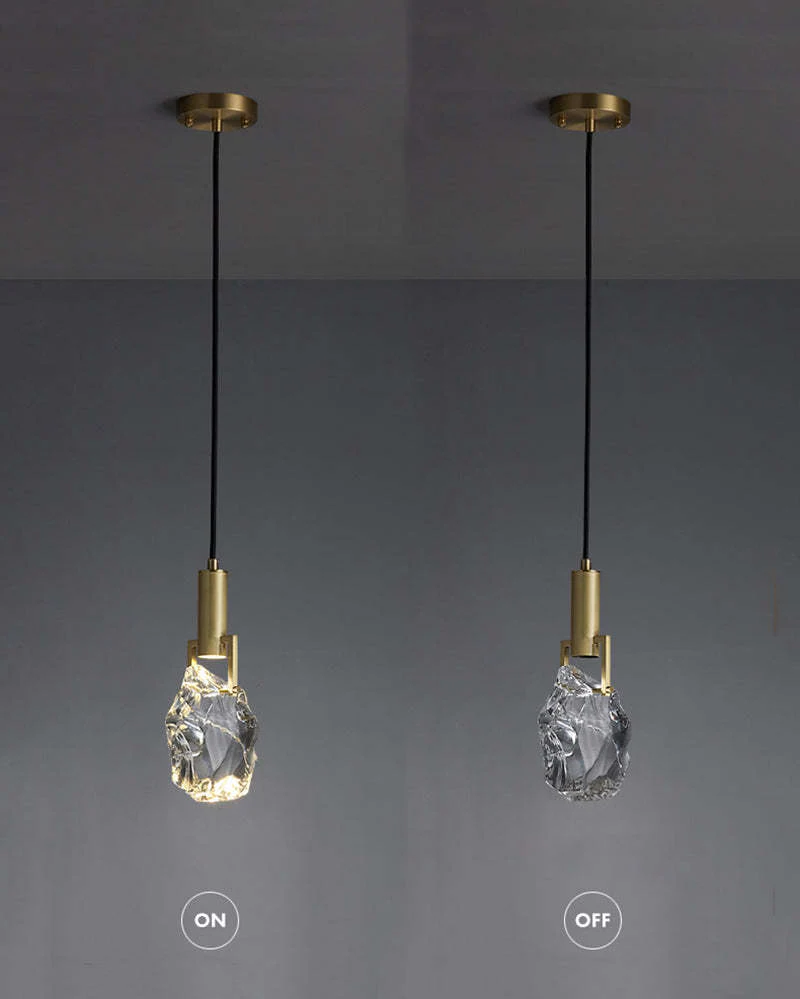 Irregular crystal pendant 6 styles - Image 13