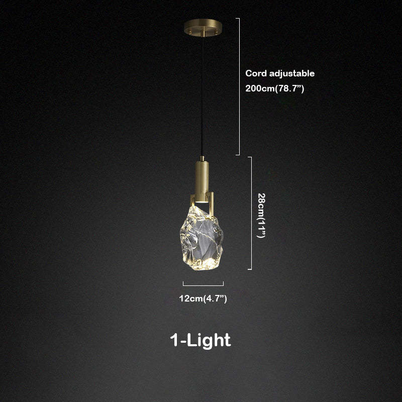 Irregular crystal pendant 6 styles - Image 7