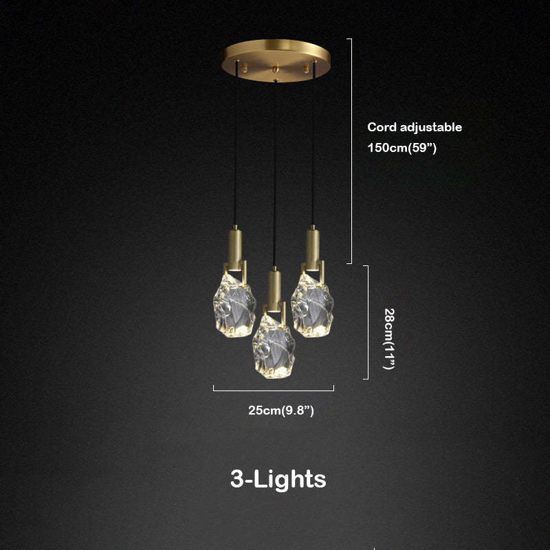 Irregular crystal pendant 6 styles - Image 9