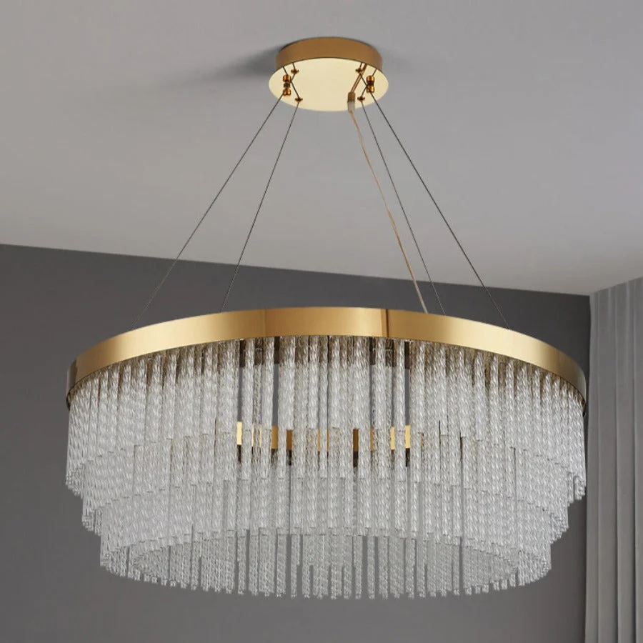 Iver Glass Modern Chandelier - Image 2