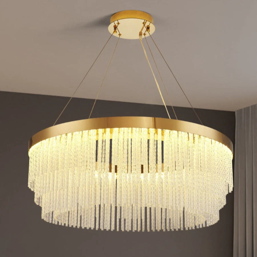 Iver Glass Modern Chandelier - Image 6