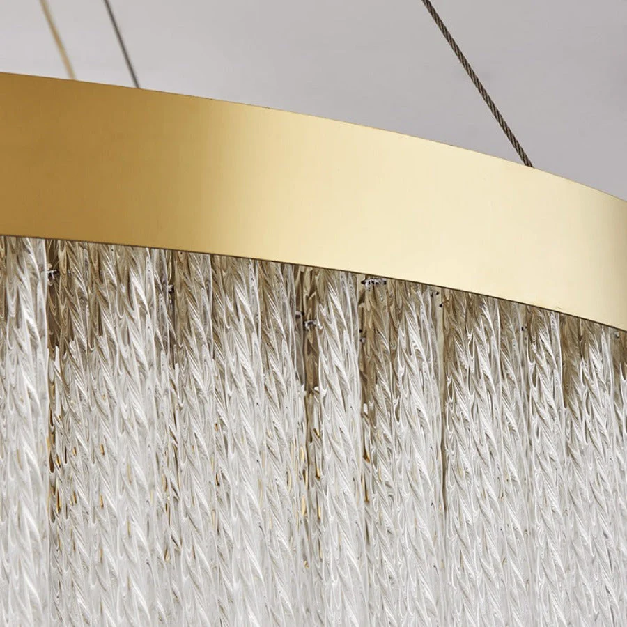 Iver Glass Modern Chandelier - Image 8