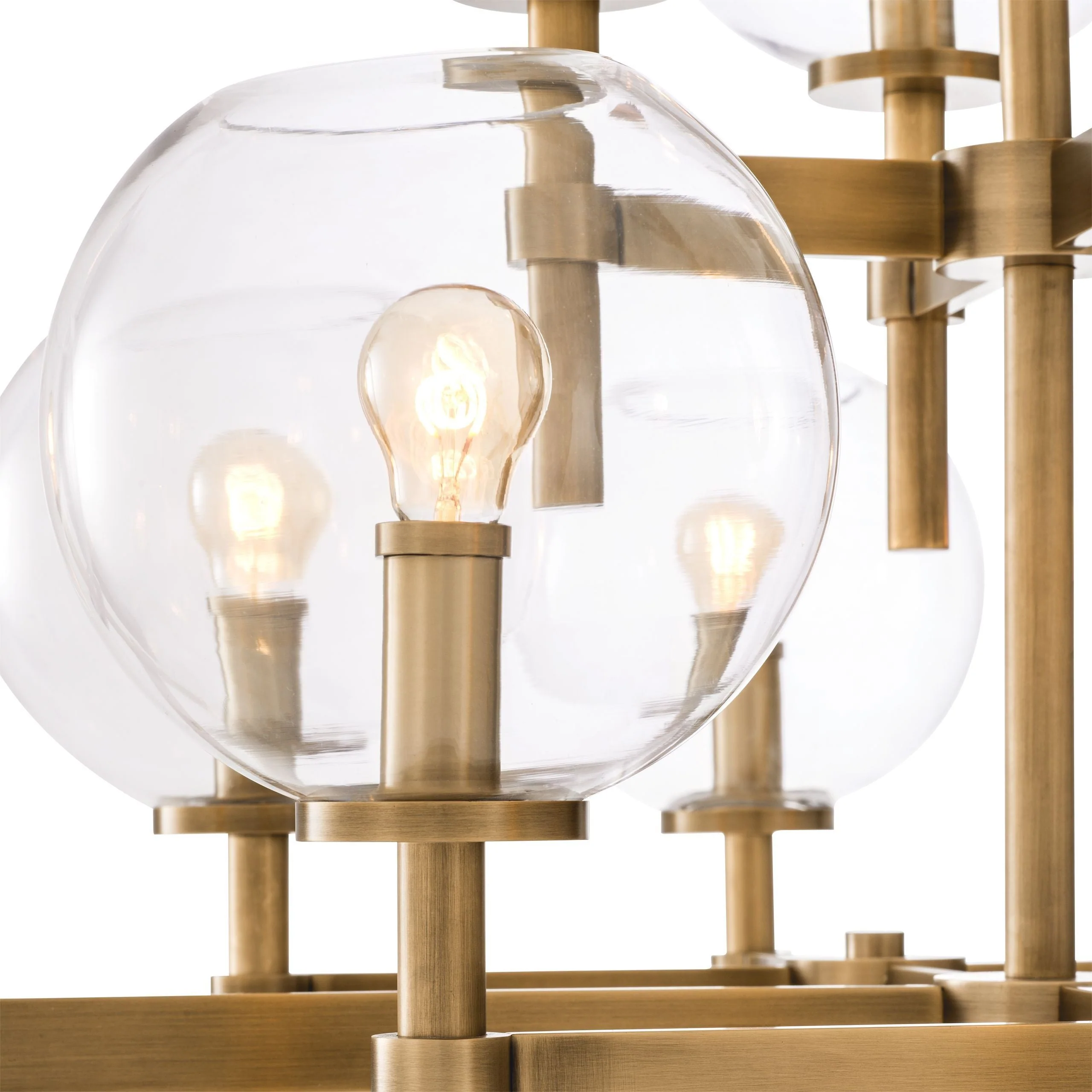 Tango Modern Brass Chandelier [S/T/L] - [Brass] - Image 11