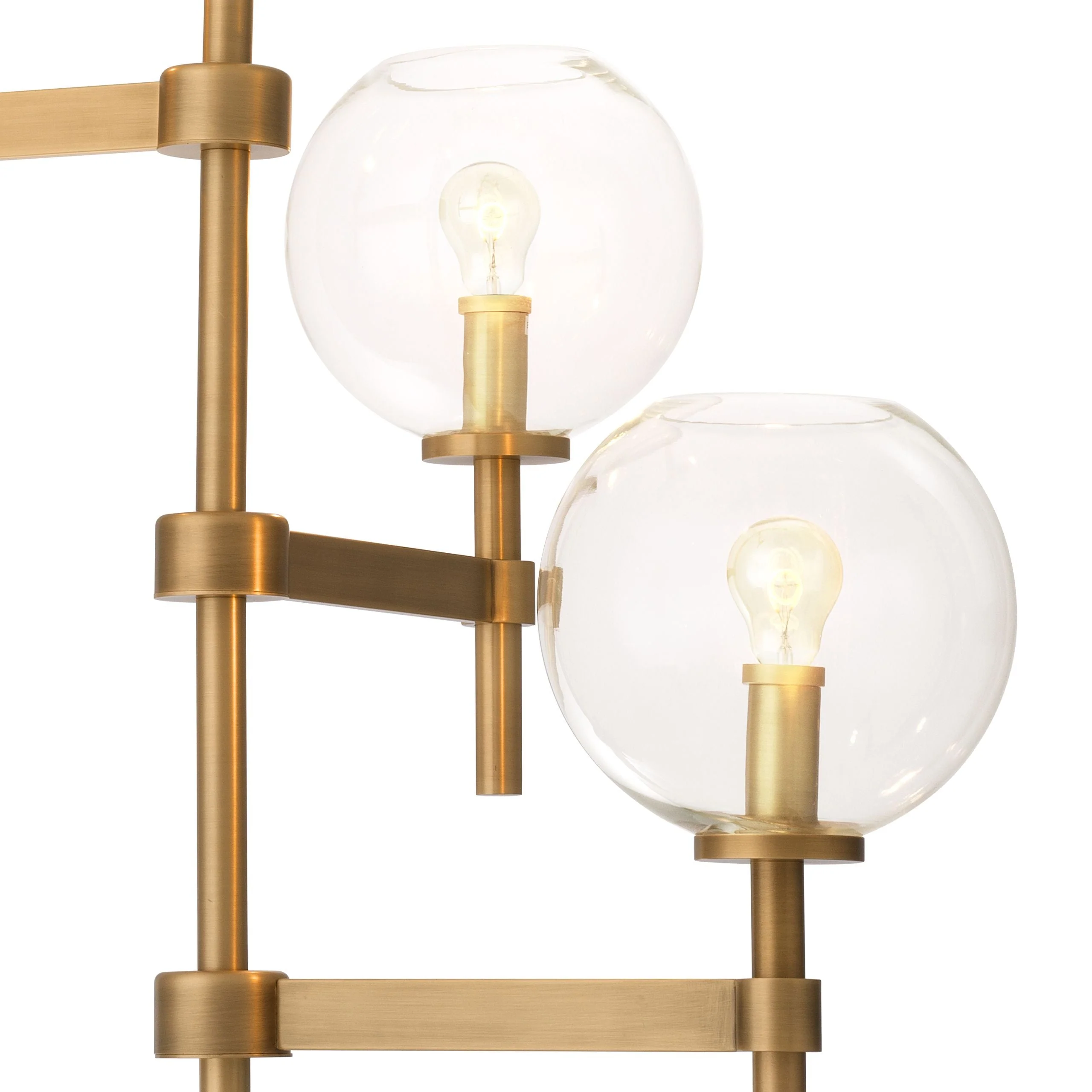 Tango Modern Brass Chandelier [S/T/L] - [Brass] - Image 5
