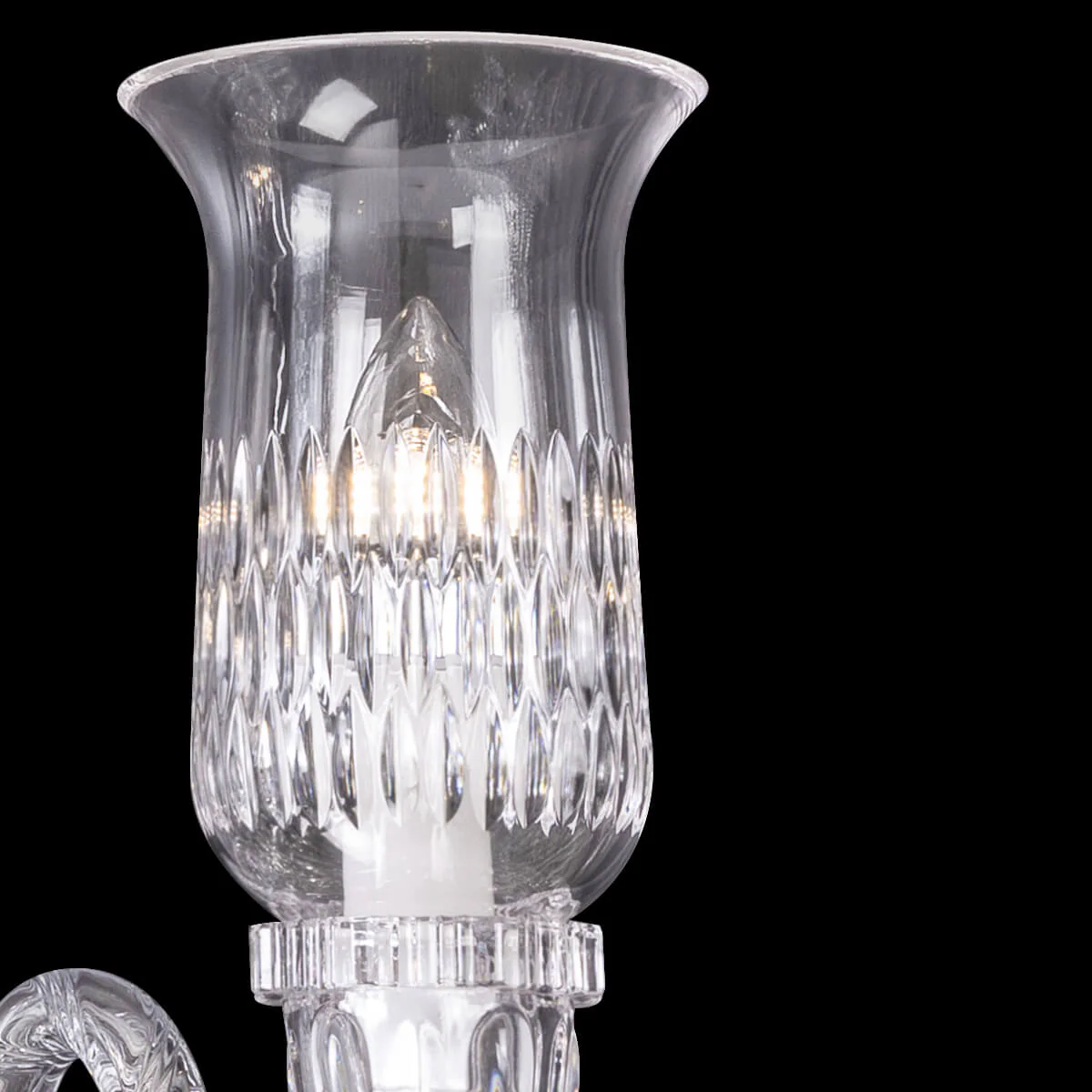 Bakala Elegance Crystal Cup Wall Sconces - Image 3