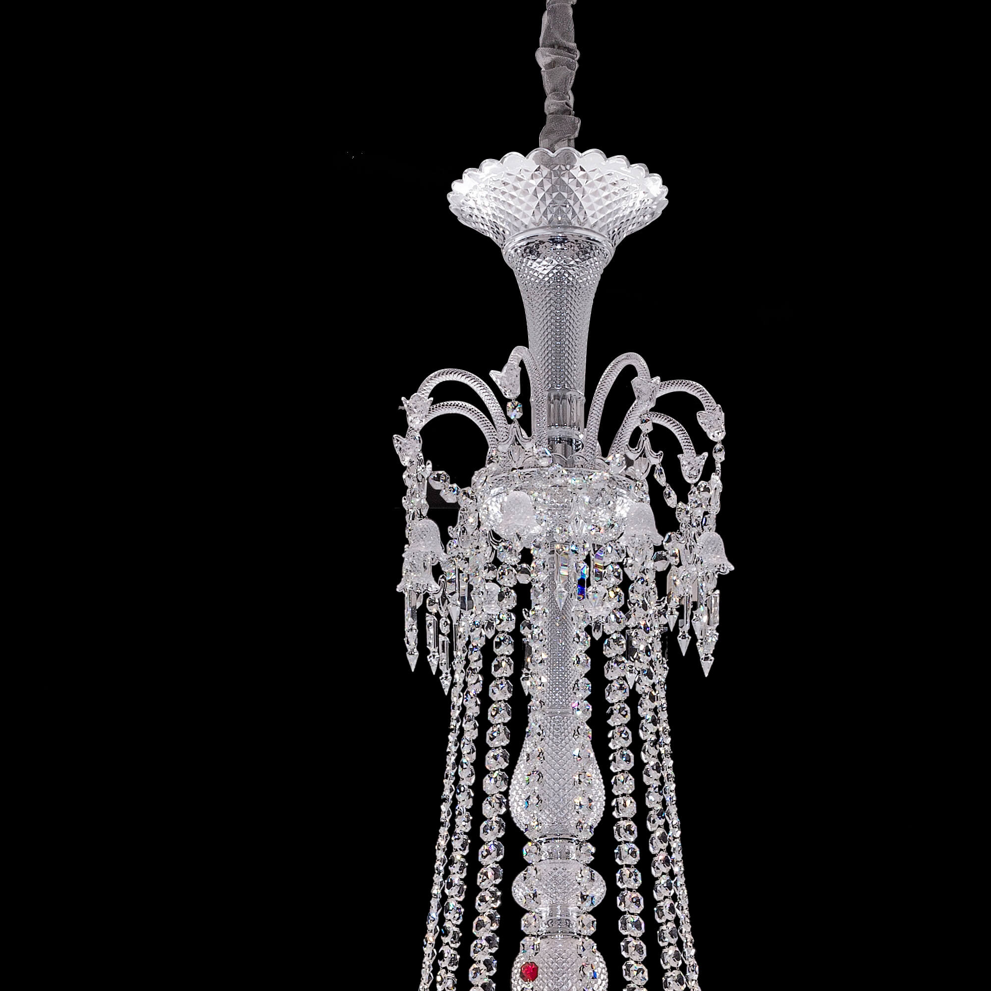 Bakala Large Entrance Crystal Chandelier - Image 2