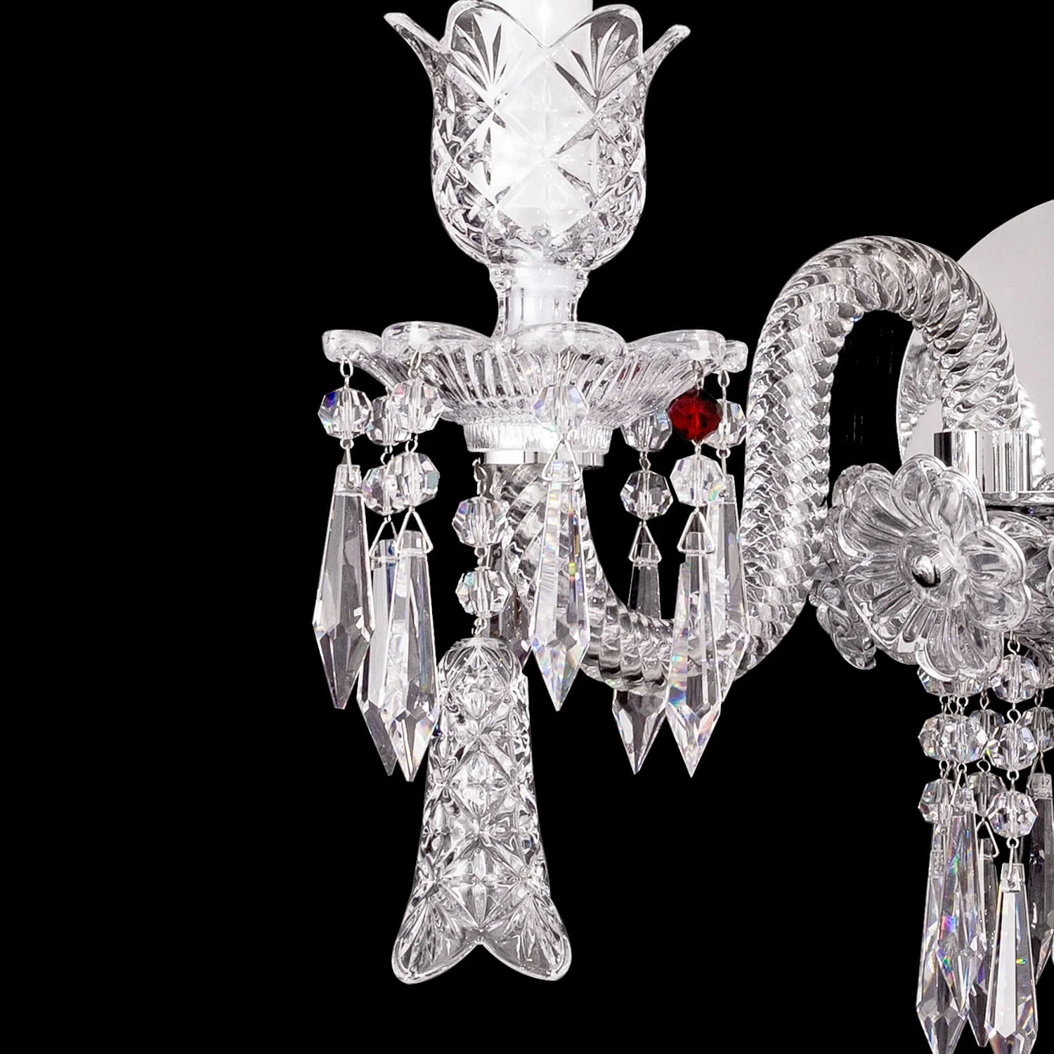 Bakala Crystal Wall Sconce With Bell - Image 2