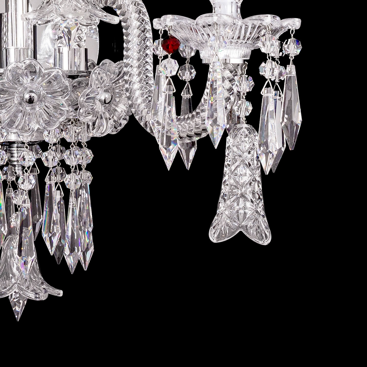 Bakala Crystal Wall Sconce With Bell - Image 3