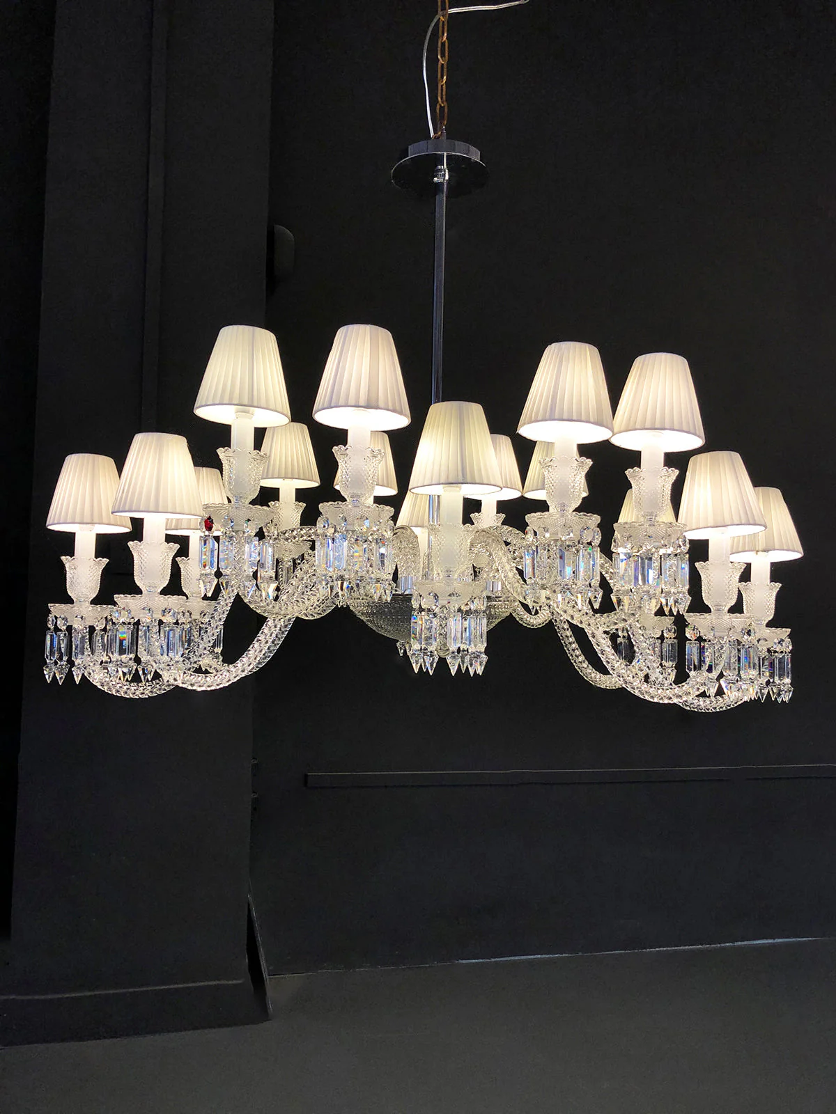 Bakala Luxury Ellipse Crystal Chandelier - Image 3