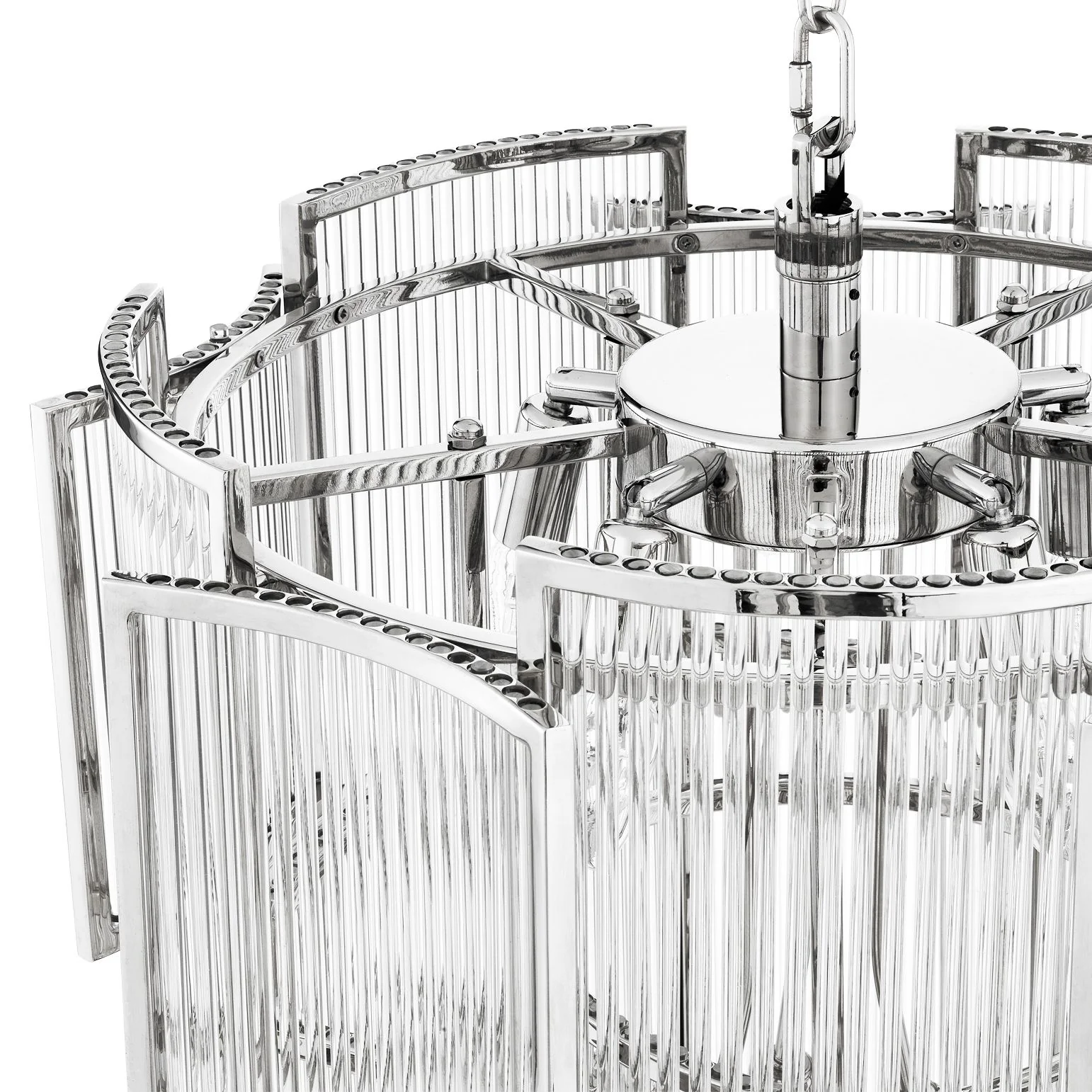 Jet Set Modern Chandelier - [Gold/Nickel/Antique Brass] - Image 11