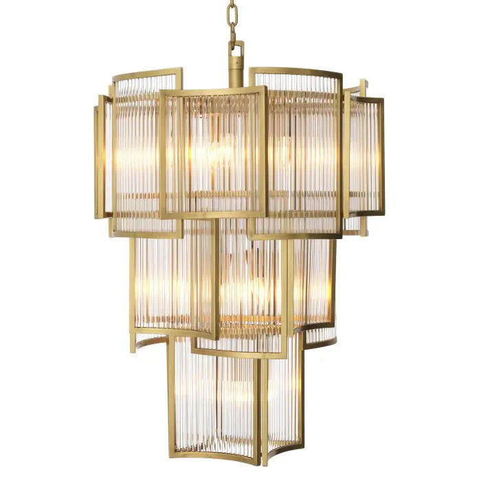 Jet Set Modern Chandelier - [Gold/Nickel/Antique Brass] - Image 13